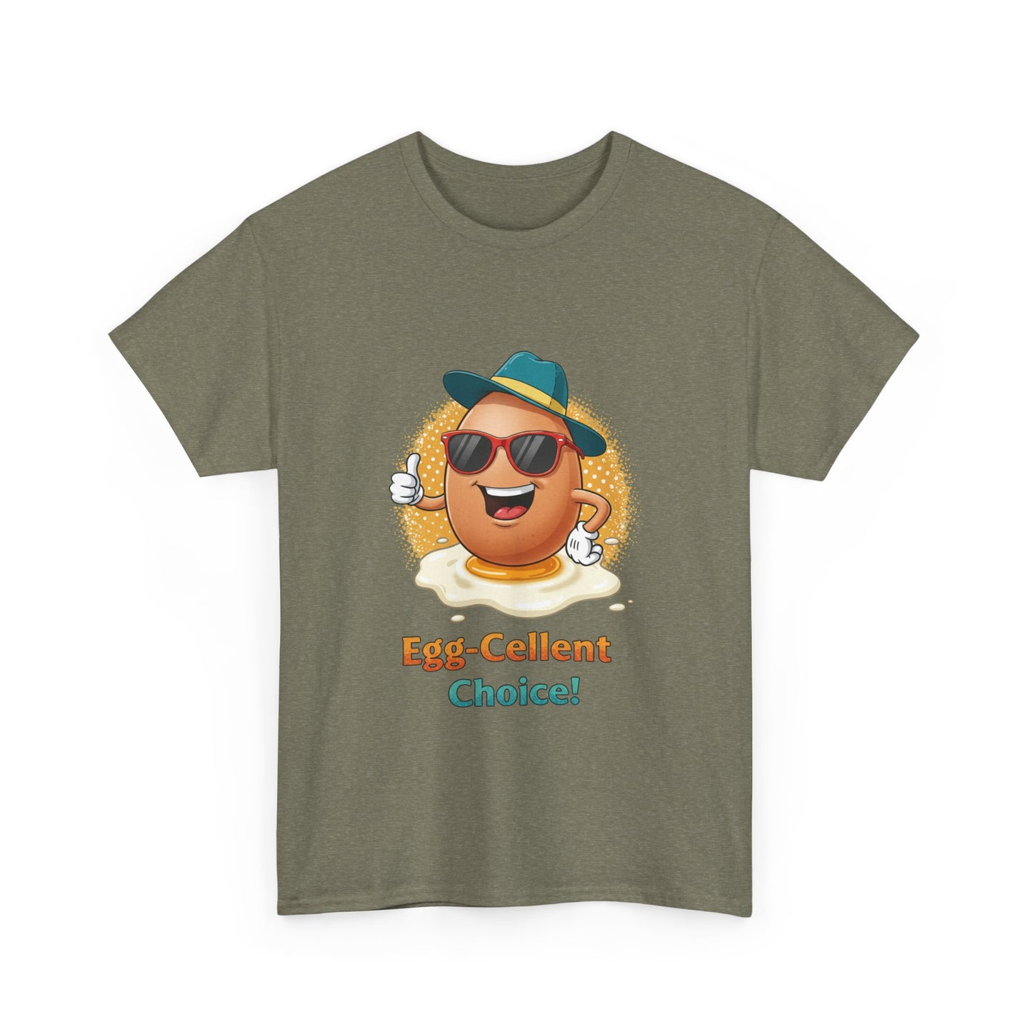 Funny Egg Shirt | Egg-Cellent Choice T-Shirt | Pun Food Tee | Breakfast Lover Gift | Cool Cartoon Egg Shirt | Dad Joke Shirt