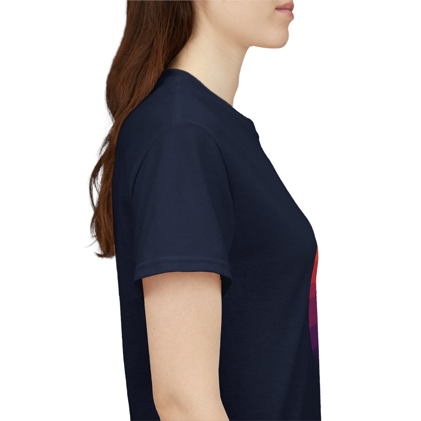 Night Dragon Sunset T-Shirt | Retro Dragon Silhouette Tee | Fantasy Dragon Shirt | Unisex Graphic Tee | Gift for Dragon Lovers