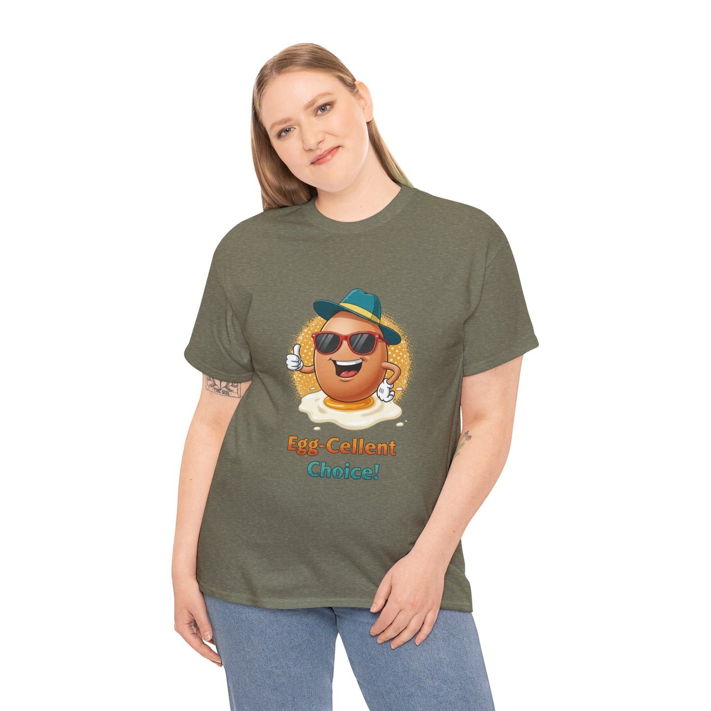 Funny Egg Shirt | Egg-Cellent Choice T-Shirt | Pun Food Tee | Breakfast Lover Gift | Cool Cartoon Egg Shirt | Dad Joke Shirt