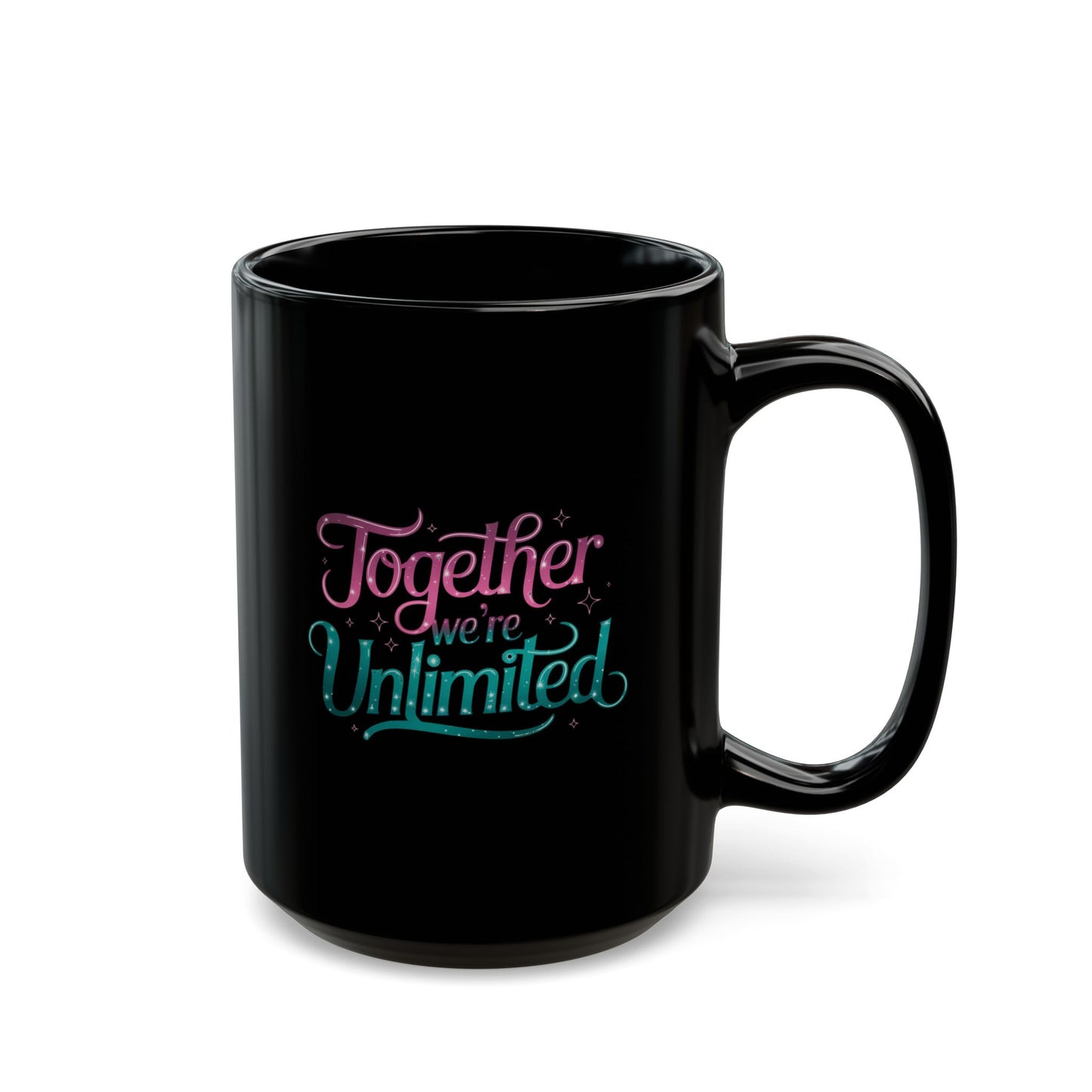 “Unlimited – Together We’re Unlimited” Wicked Inspired Quote Mug 11oz or 15oz | Musical Theater Gift for Friends, Couples, Wicked Fans
