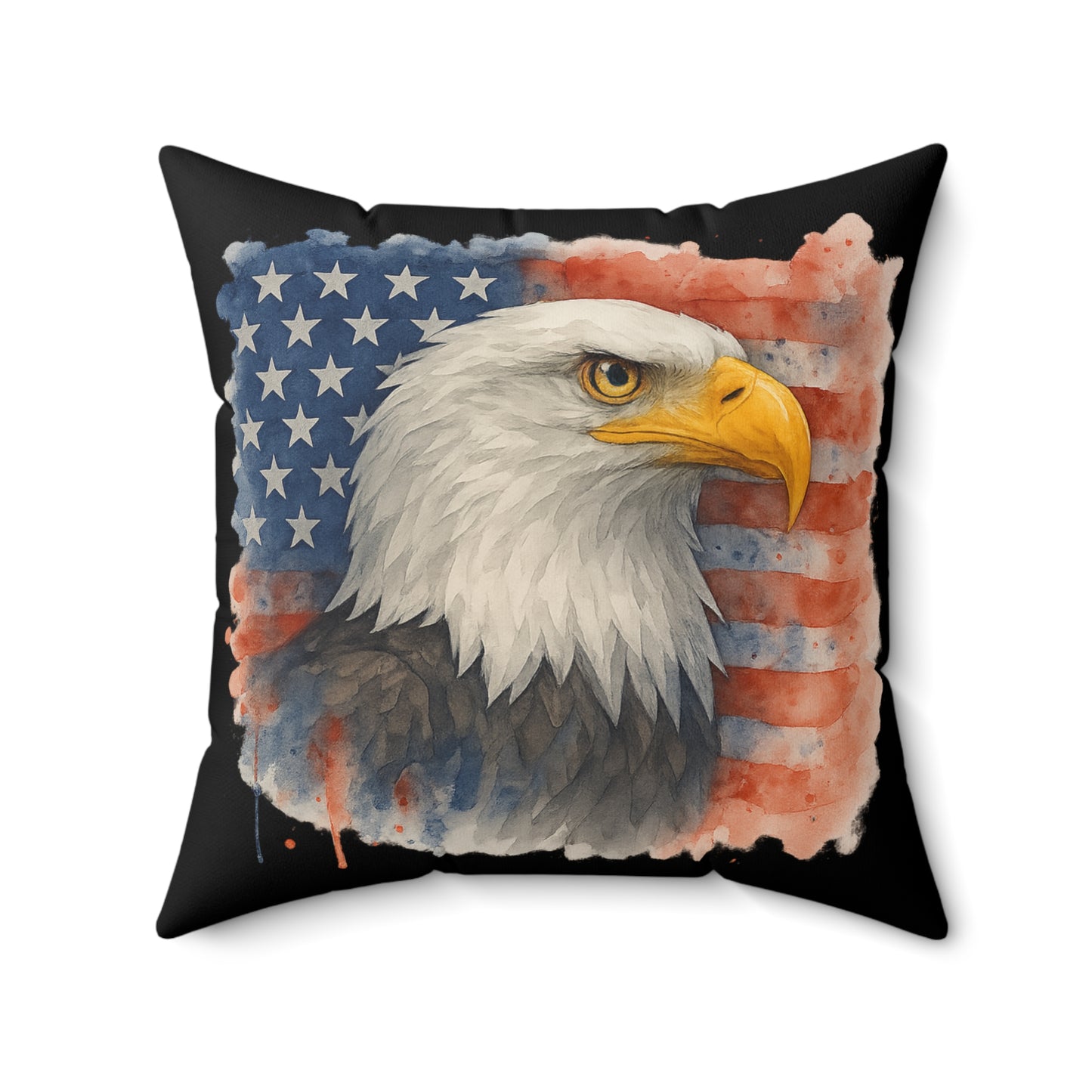Patriotic Pillow 4th of July Decor Memorial Day Throw Veteran's Day Pillow Modern Day Decor