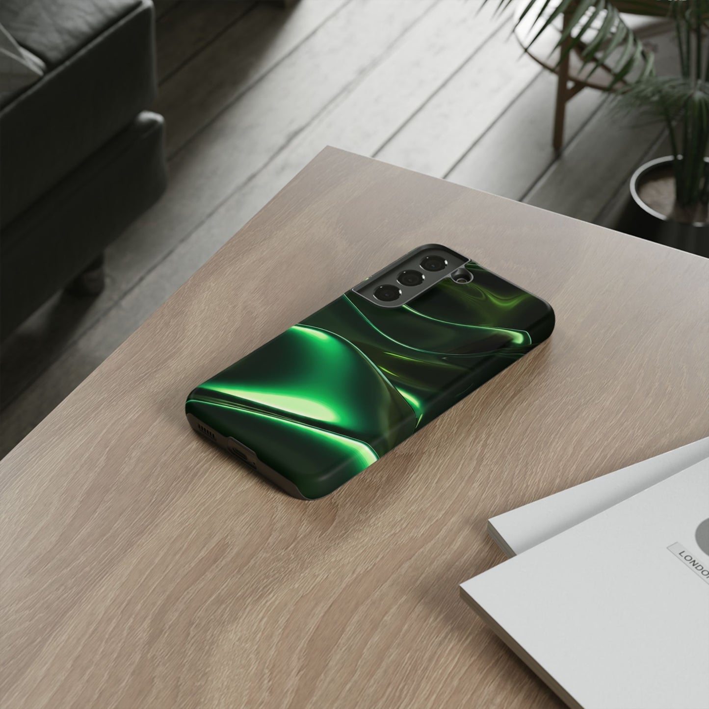 Green Metallic Phone Case