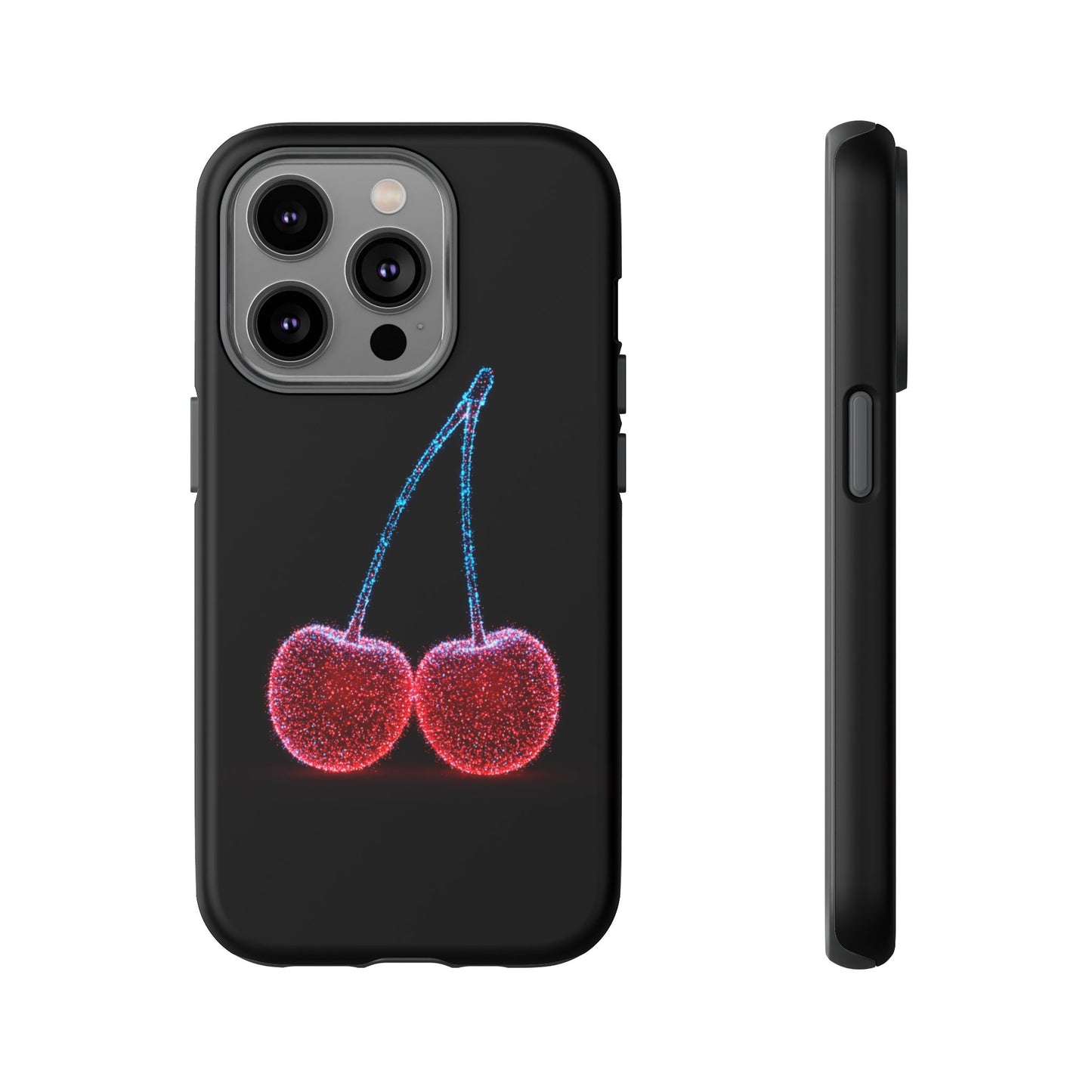 iPhone Case Bioluminescent Cherries Cherry Phone Case Cherry iPhone Case