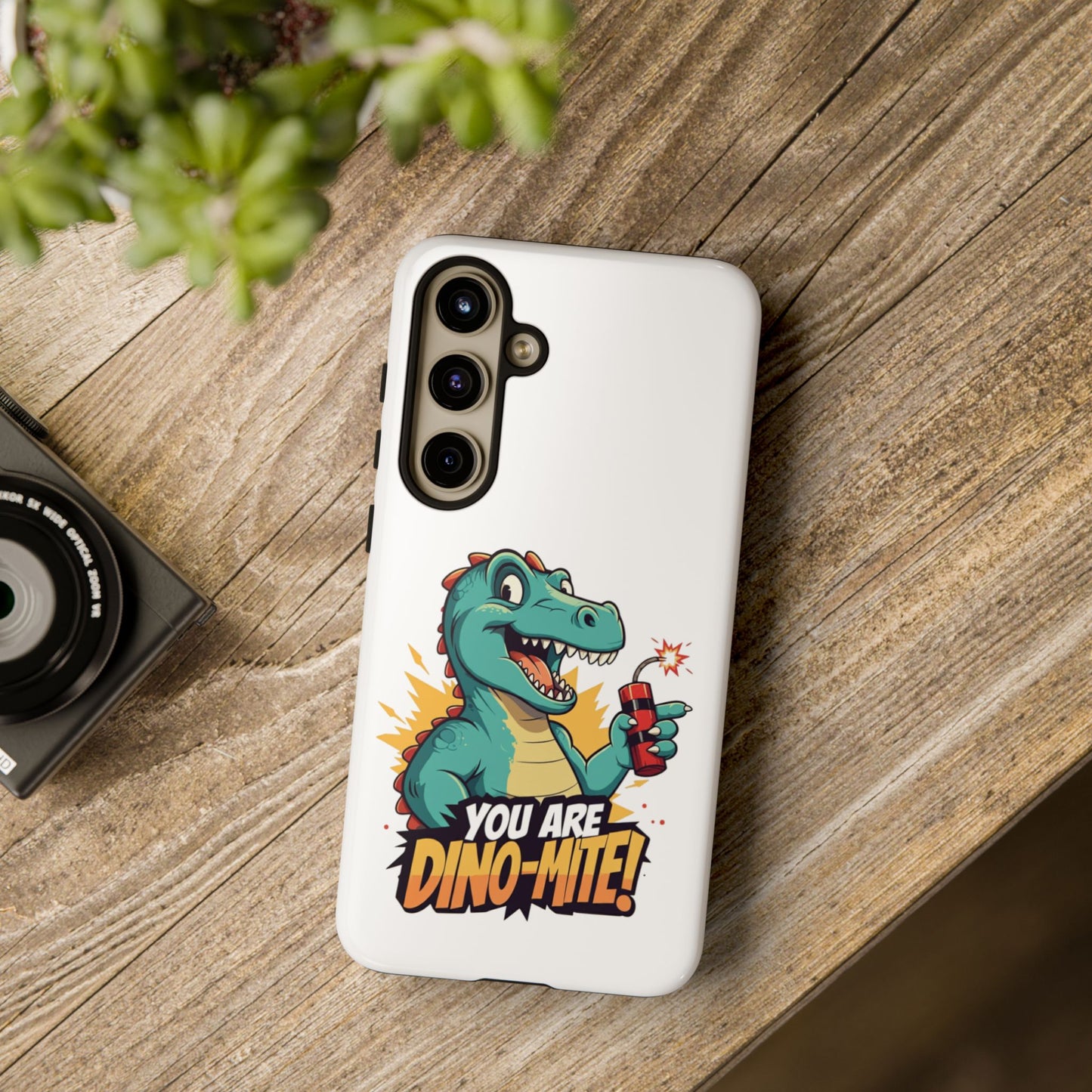 Phone Case - Dino-Mite Samsung Galaxy Tough Case