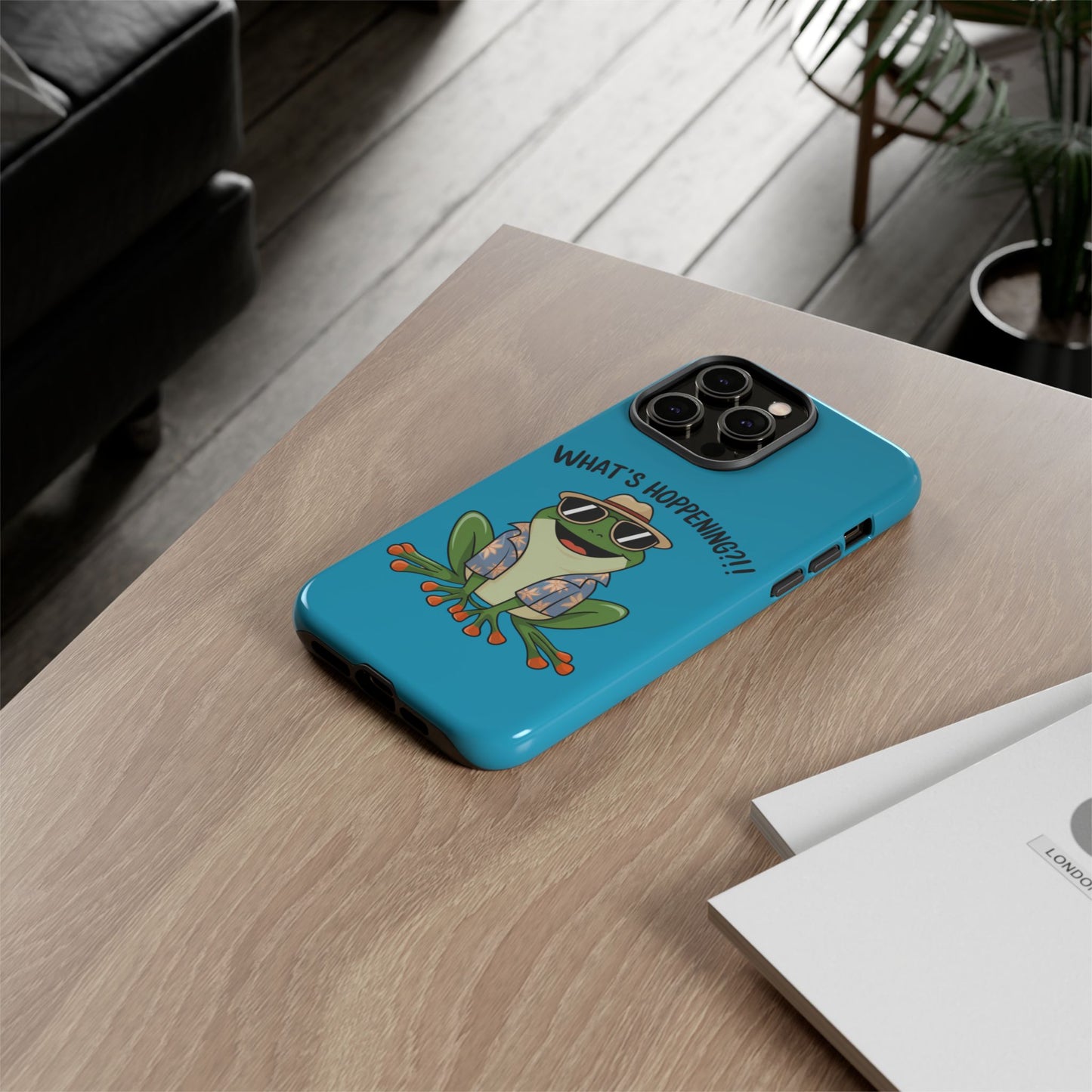 iPhone Case - Frog 'What's Hoppening'