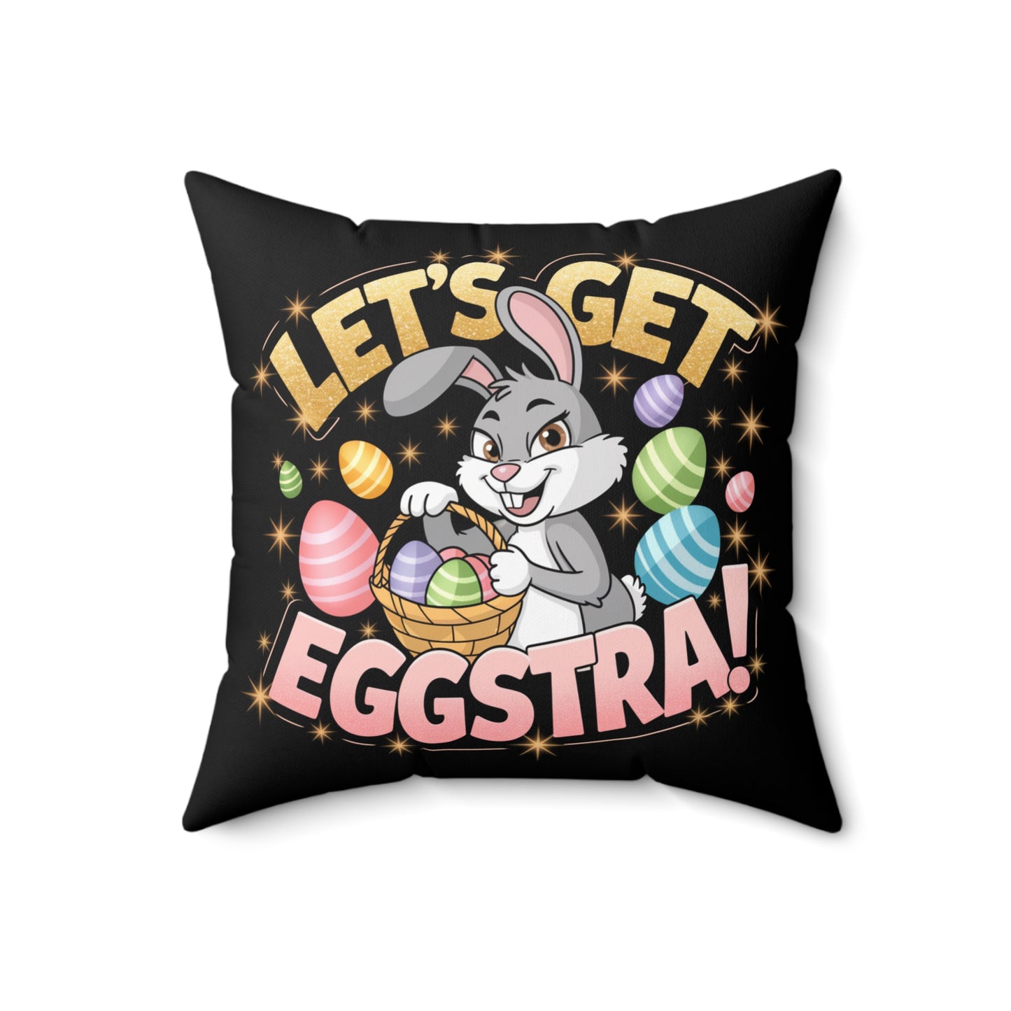 Easter Bunny Pillow Decorative Pillow Easter Decor