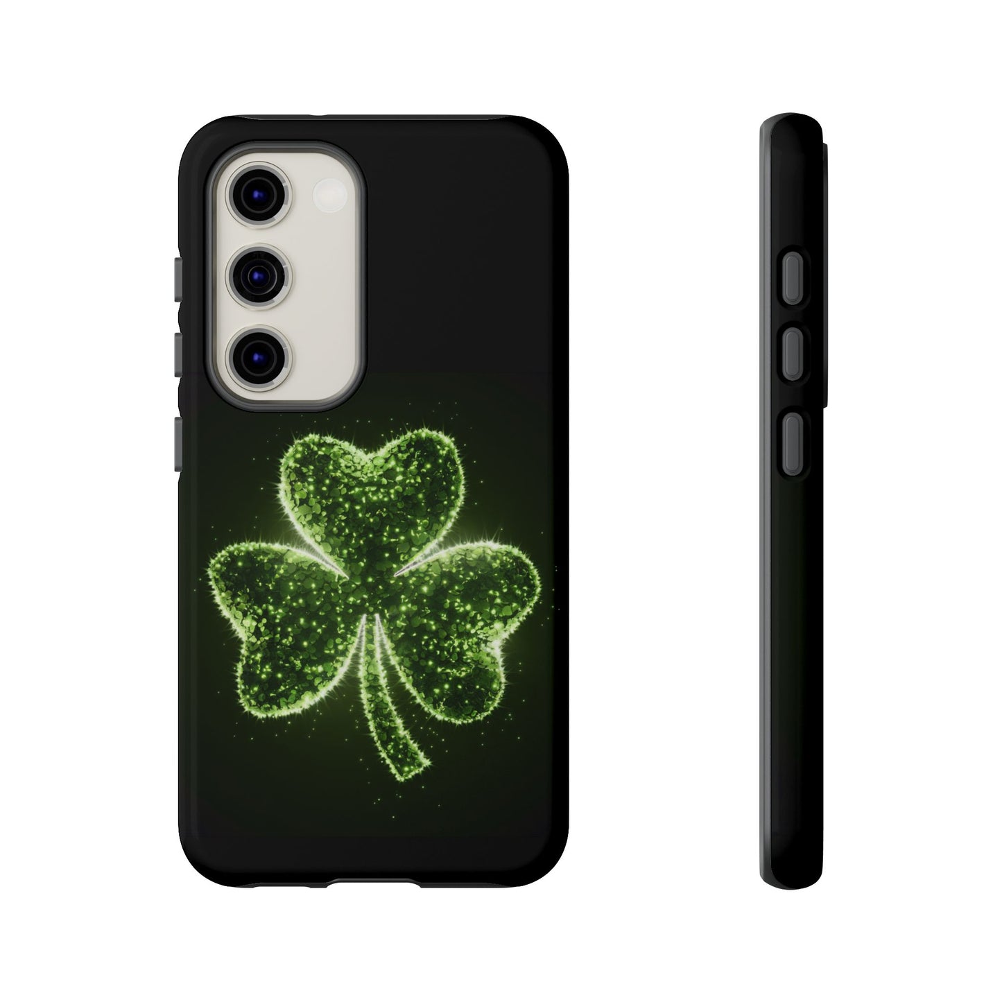 Phone Case - Shiny Shamrock Design for Samsung Galaxy