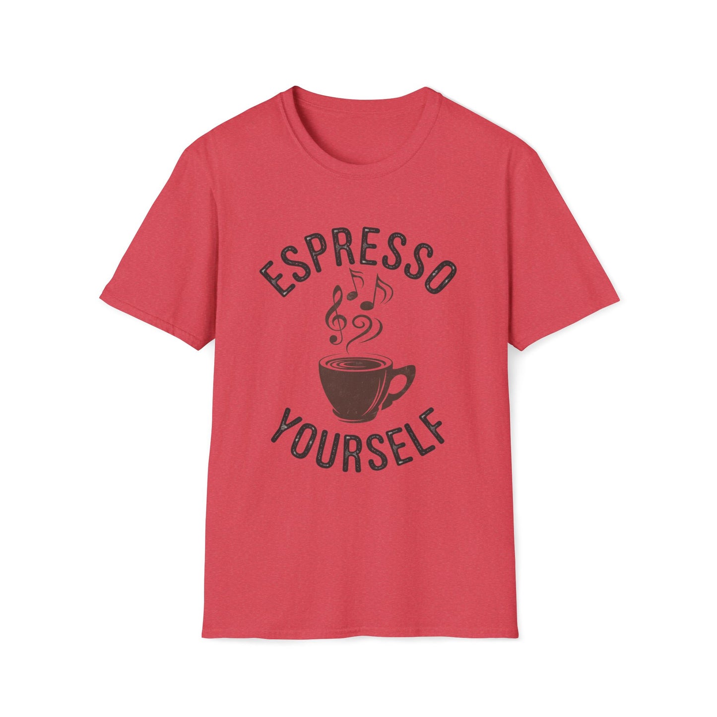Espresso Yourself T‑Shirt • Funny Coffee Pun Graphic Tee • Musical Espresso Shirt • Caffeine Lover Gift • Coffee Humor Tee for Baristas