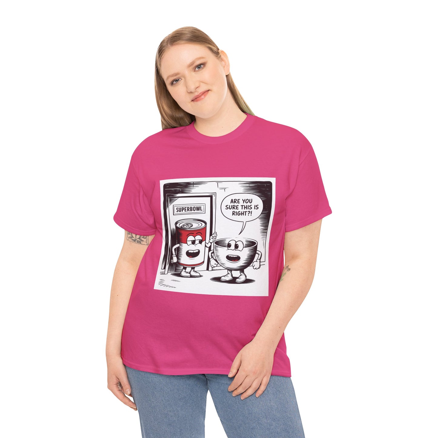 Comic Unisex Tee - Superbowl Design