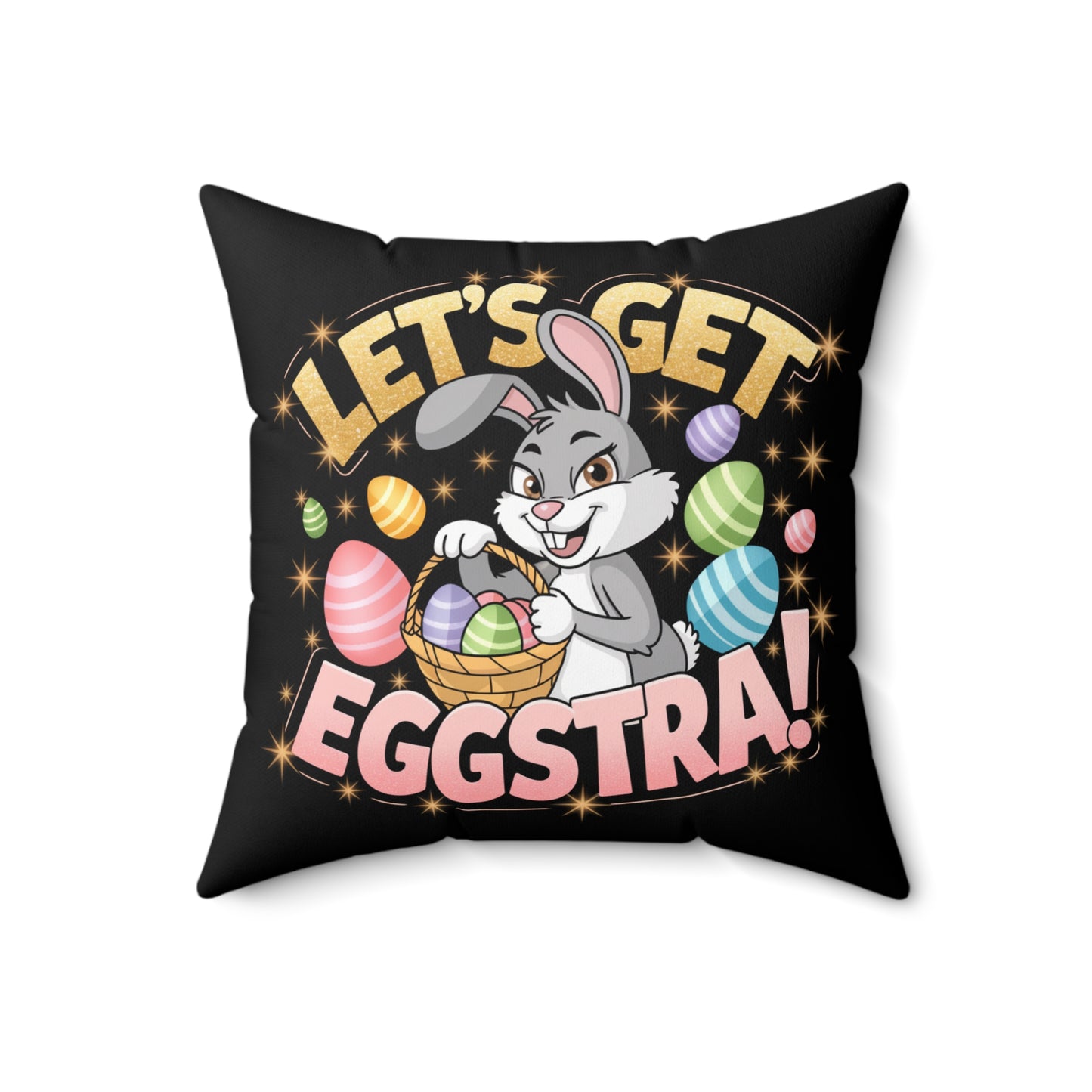 Easter Bunny Pillow Decorative Pillow Easter Decor