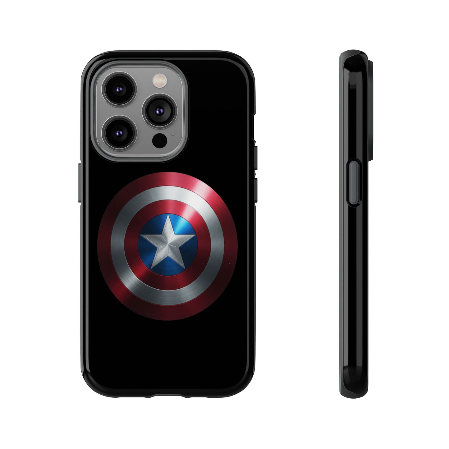 iPhone Case - Captain America Shield Design