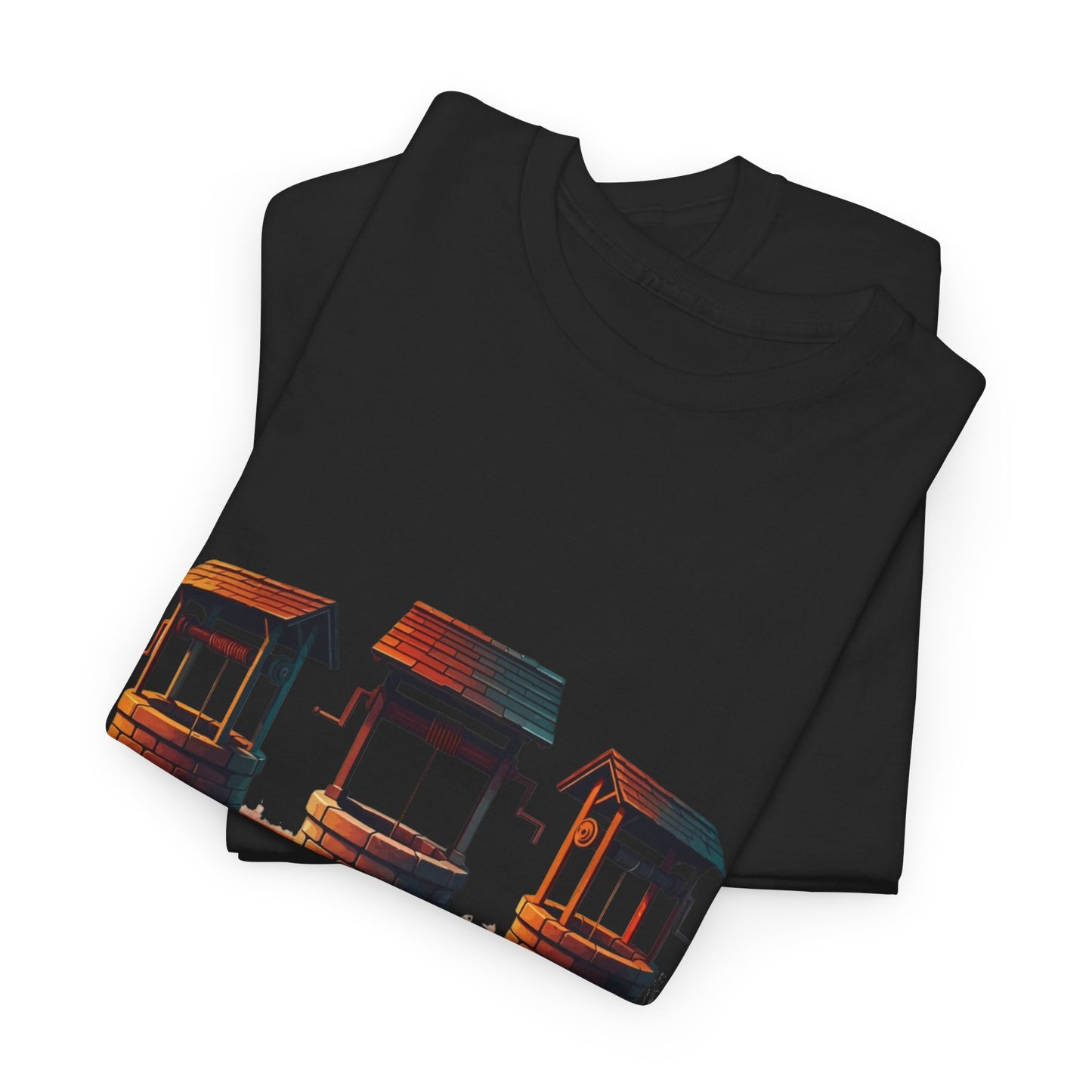 Funny “Well Well Well” T-Shirt • Pun Graphic Tee with Wishing Wells • Retro Vintage Humor Shirt • Gift for Pun Lovers & Joke Fans