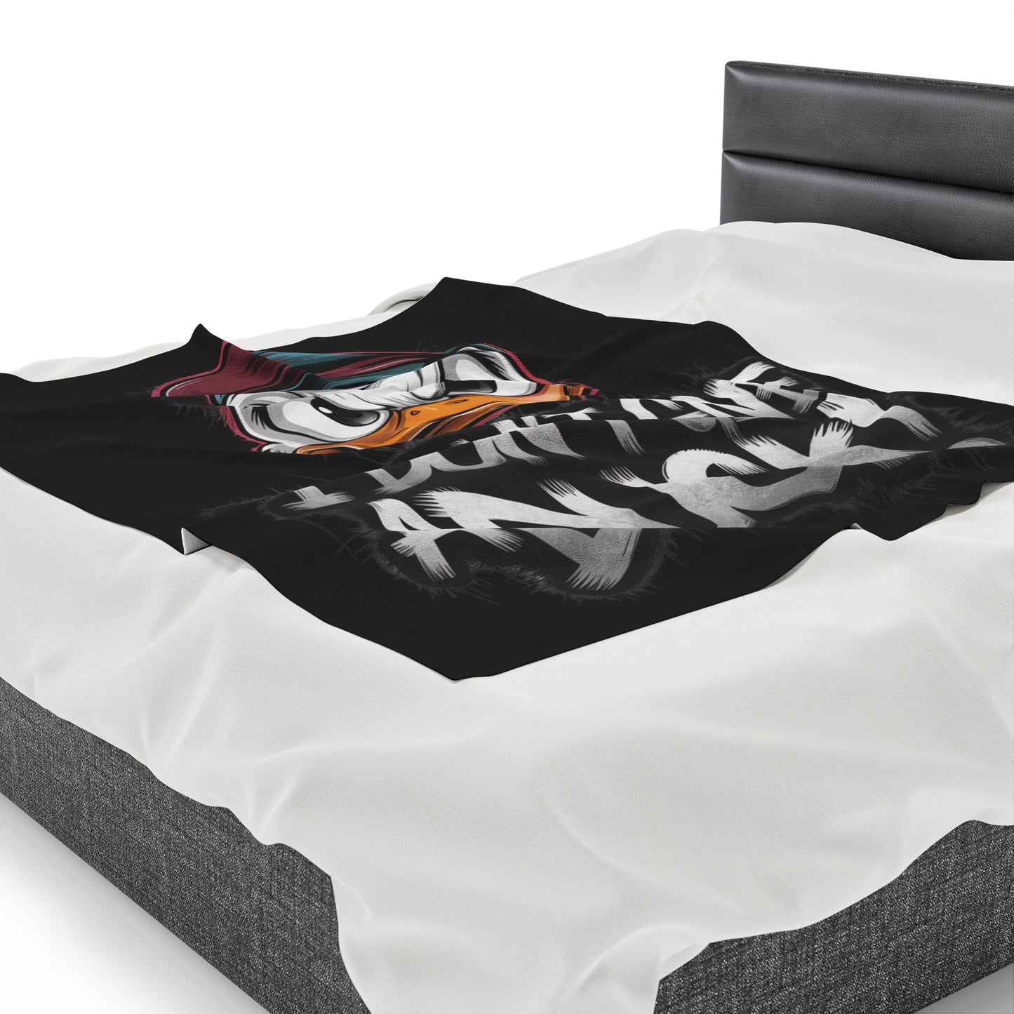 I Don't Give a Duck Angry Duck Blanket