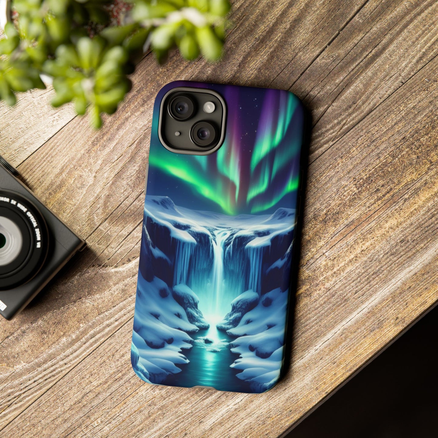 iPhone Case - Icy Landscape Surreal Illustration