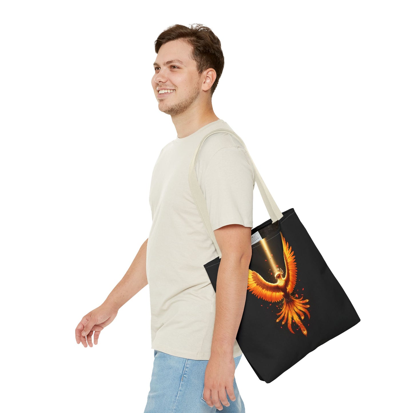 Majestic Phoenix Tote Bag - Empowerment & Inspiration Phoenix Bag Legendary Tote
