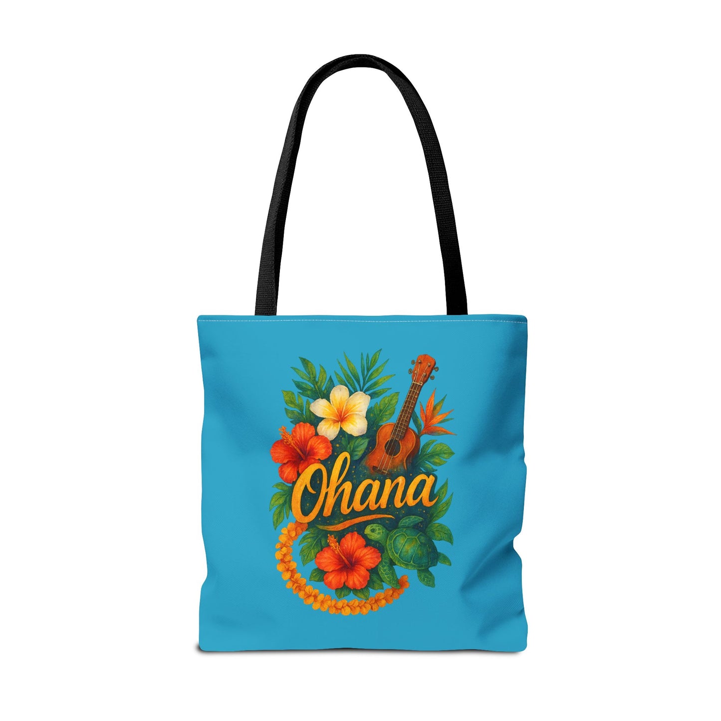 Hawaiian Ohana Tote Bag | Tropical Reusable Beach Bag | Aloha Gift Idea | Island Vibes Bag | Summer Tote | Luau Party Favor | Coastal Bag
