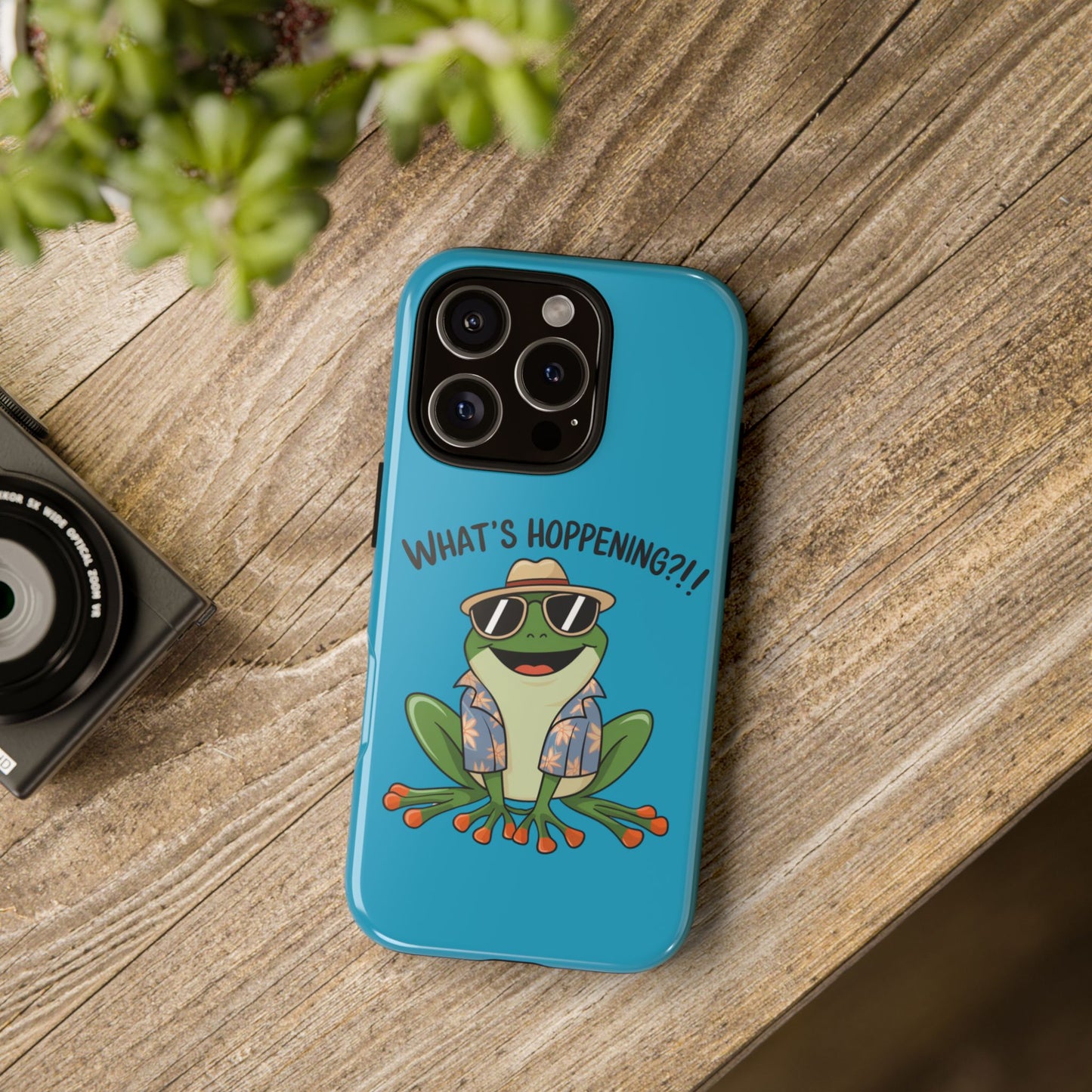iPhone Case - Frog 'What's Hoppening'