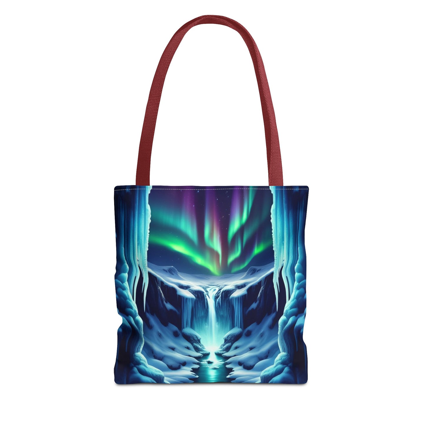 Icy Landscape Tote Bag