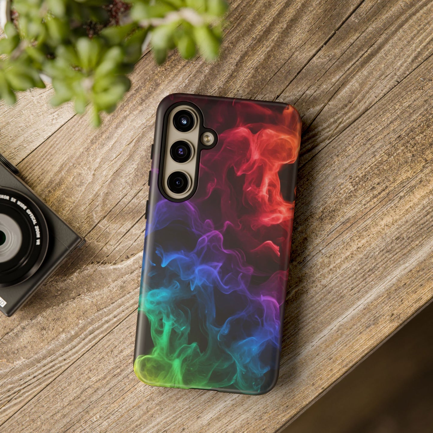 Samsung Tough Case - Colorful Smoke Design