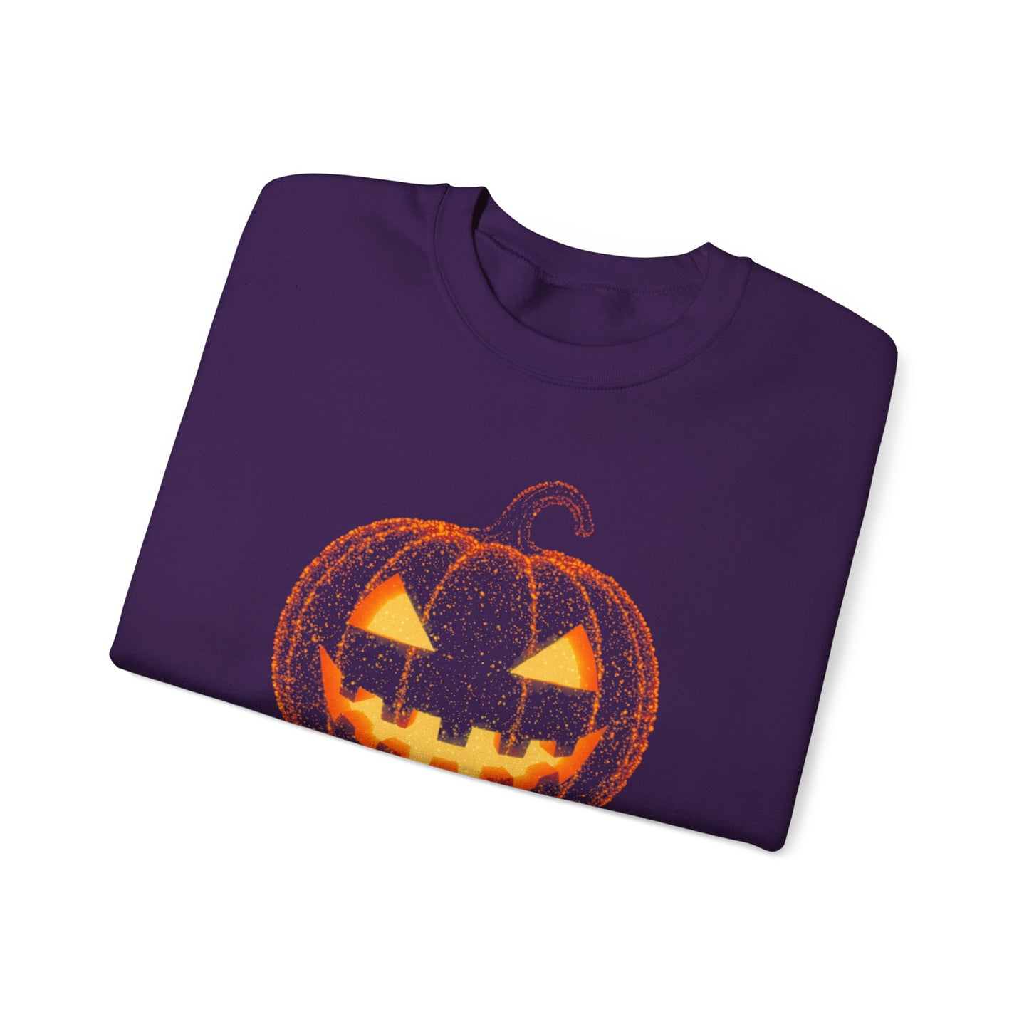 Jack O'Lantern Pumpkin Sweatshirt • Halloween Crewneck Sweater • Spooky Season Fall Top • Cozy Autumn Pumpkin Patch Graphic Shirt