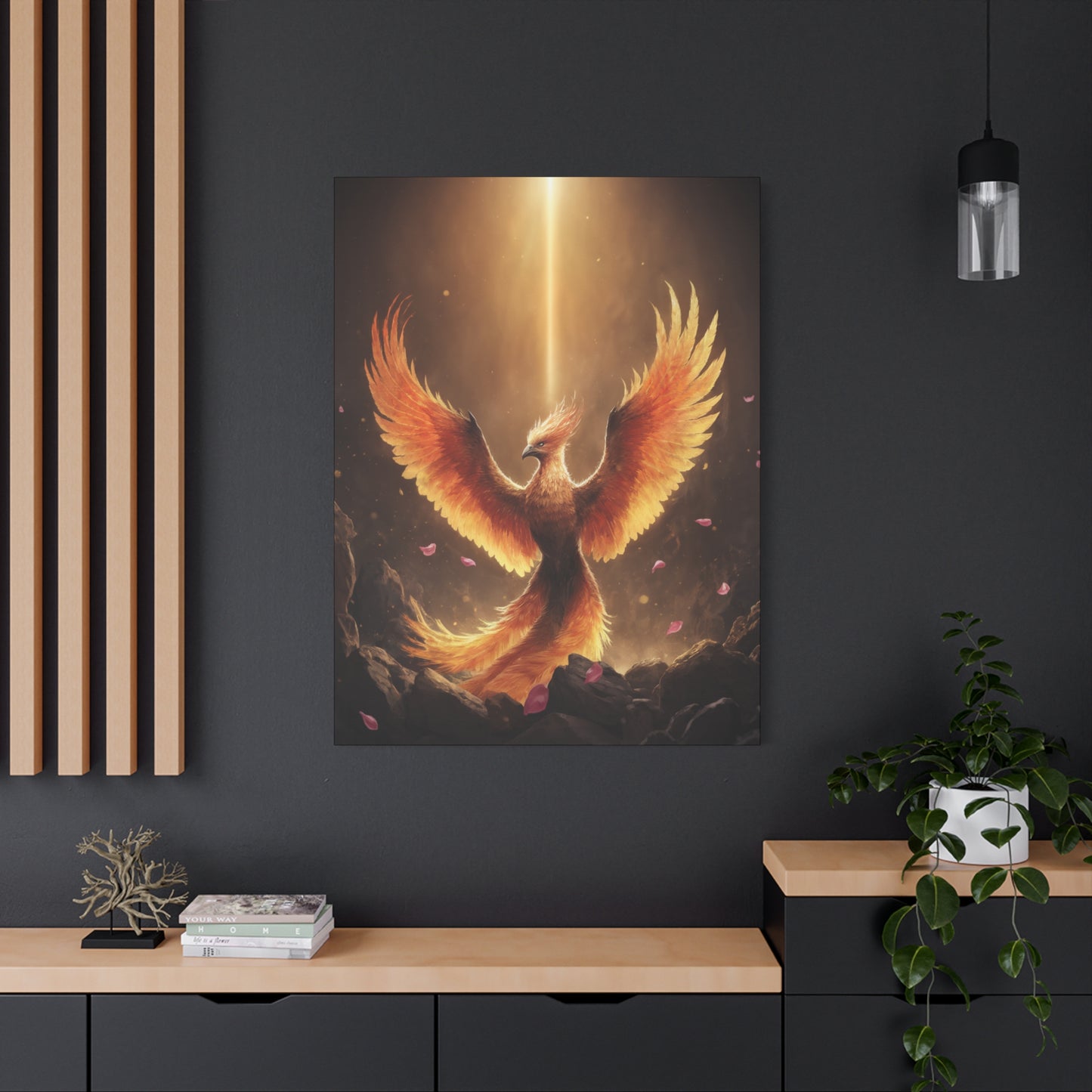 Art Canvas Pheonix Rising Canvas Pheonix Art Home Decor