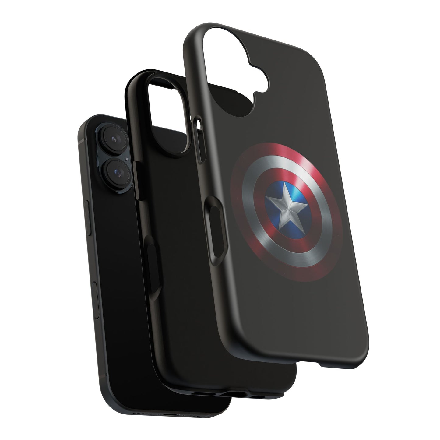 iPhone Case - Captain America Shield Design
