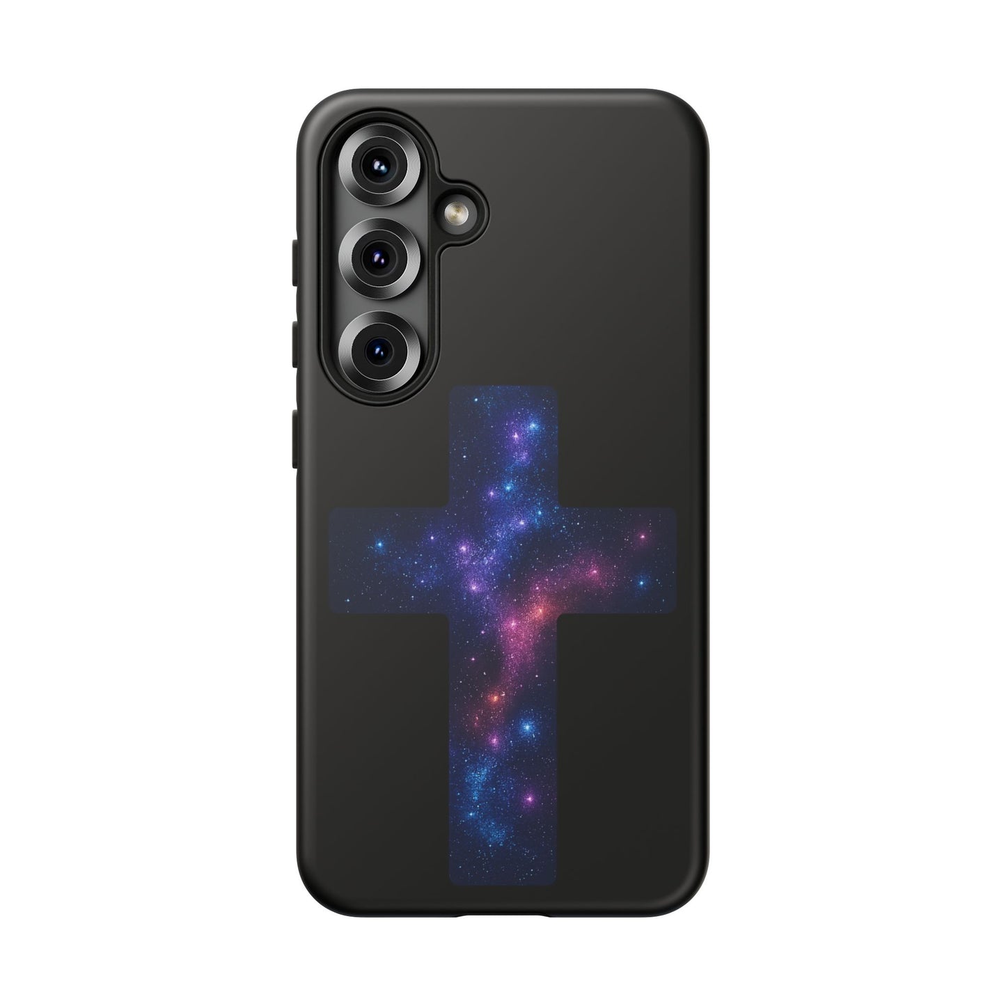 Samsung Phone Case - Galactic Cross Case Christian Phone Case Spiritual Samsung Case Religious Accessory Gift for Believers