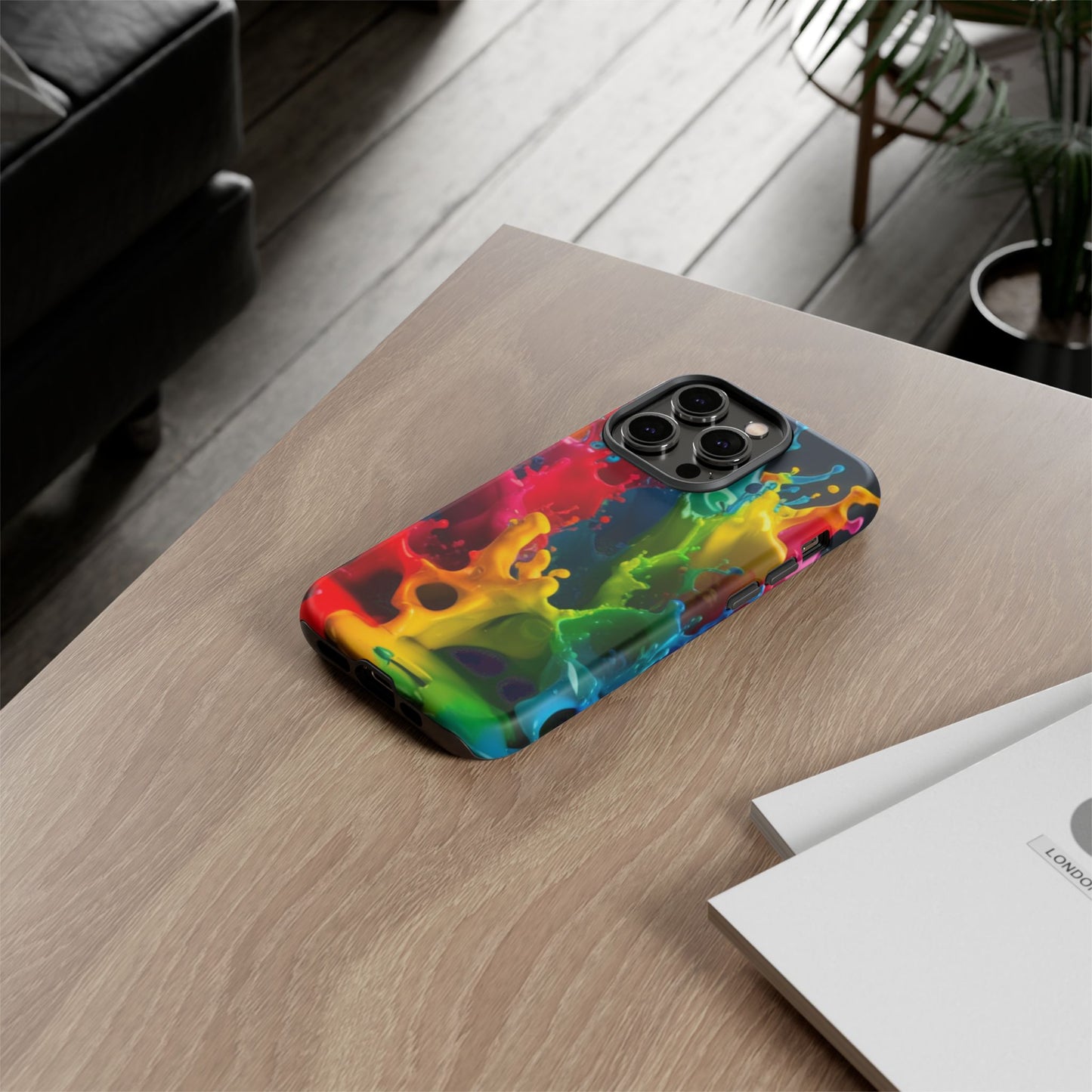 Vibrant Splash iPhone Case - Color Burst iPhone Case