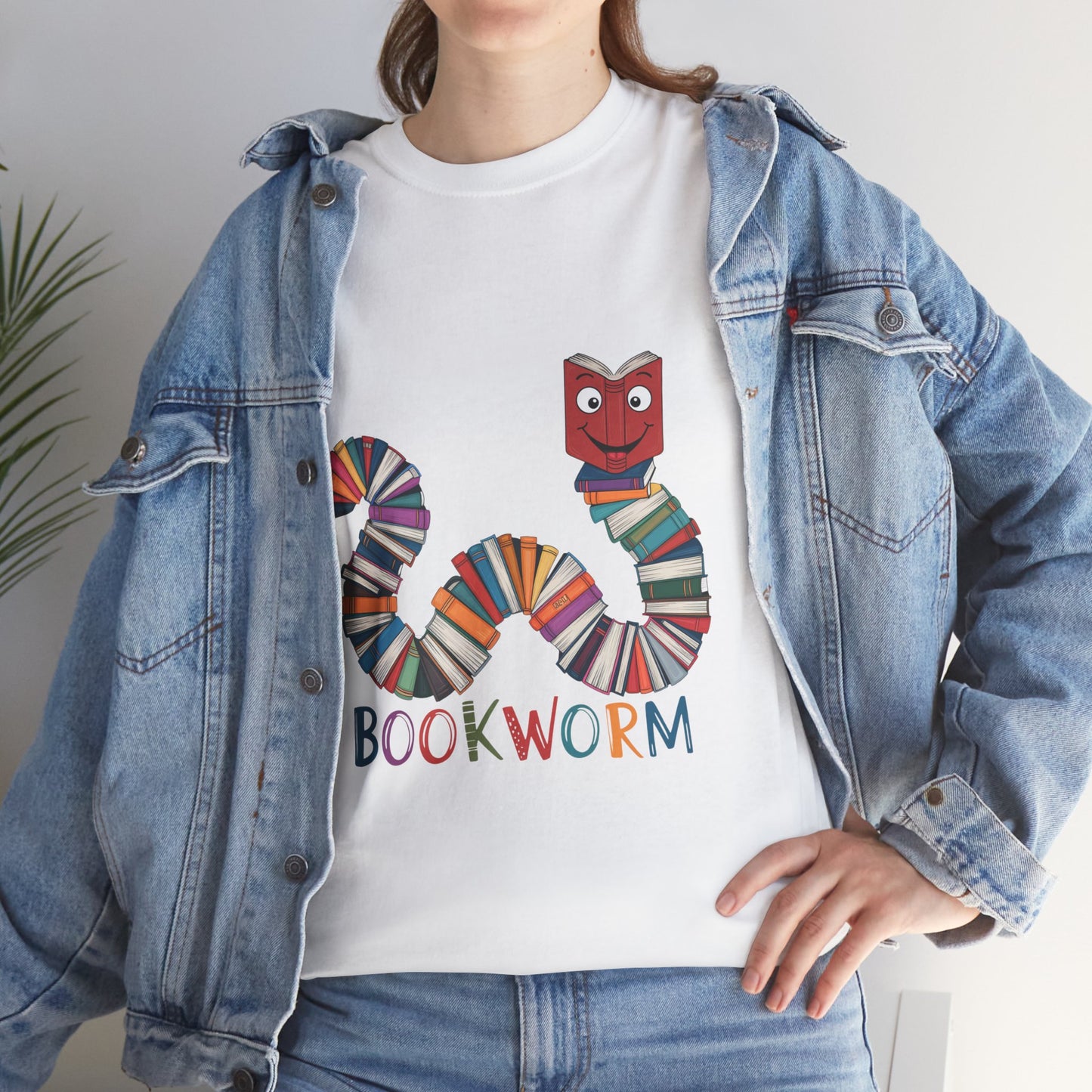 Cute Bookworm Shirt – Funny Reading Lover Tee – Teacher Gift – Kids Book Tee – Unisex Book Nerd Shirt – Book Club Graphic T-Shirt