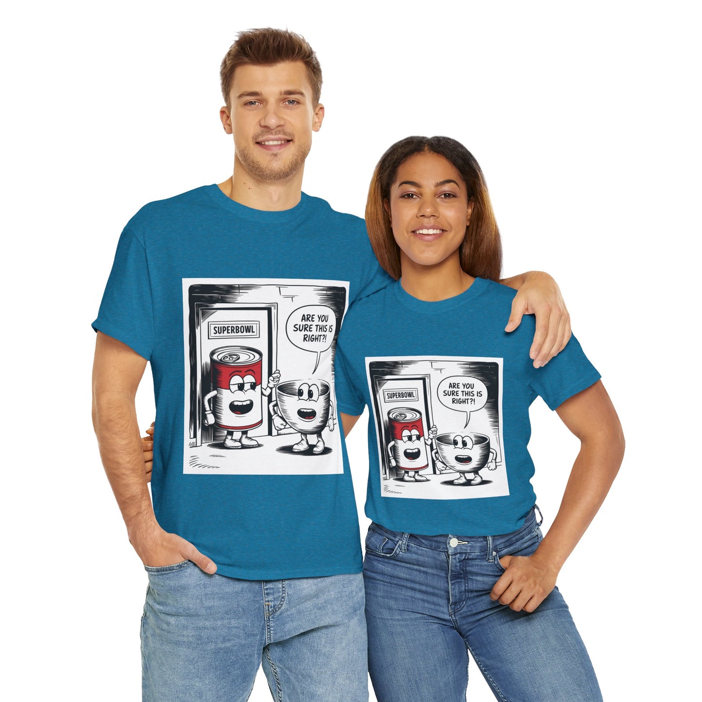 Comic Unisex Tee - Superbowl Design