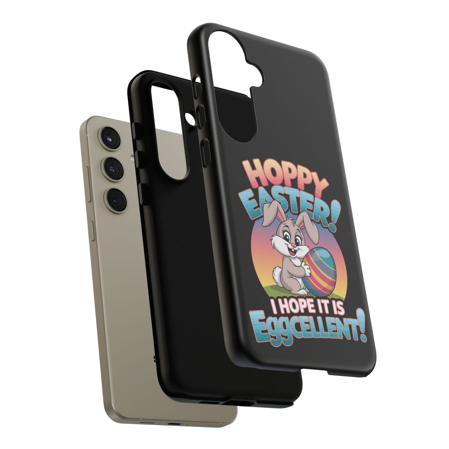 Samsung Case Easter Bunny Hoppy Easter I Hope it is Eggcellent Easter Phone Case Easter Bunny Samsung Case