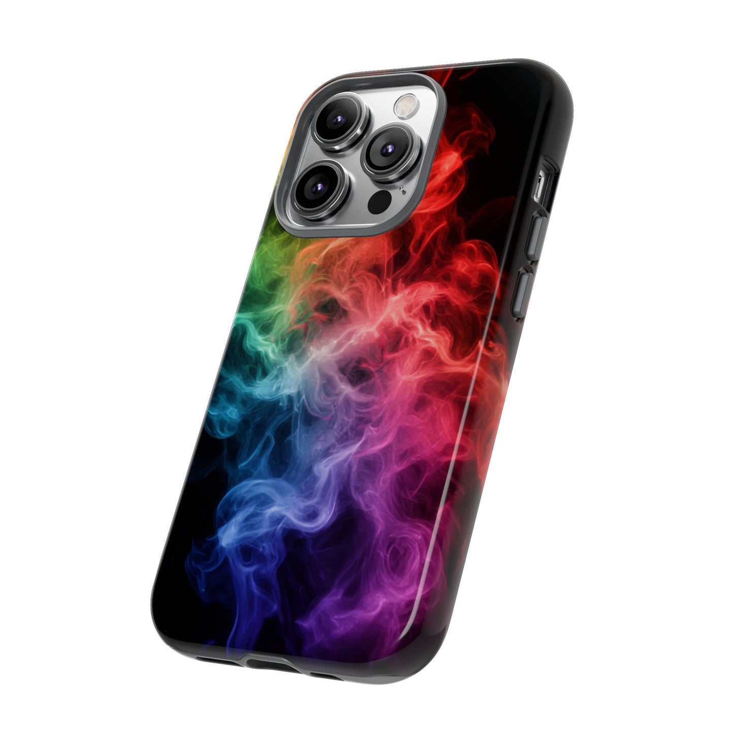 iPhone Case - Colorful Smoke Design