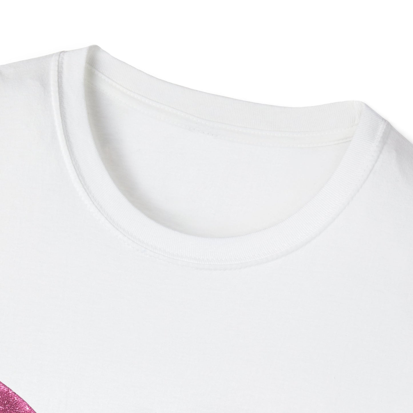 Feminine Pink Bow Graphic Tee | Coquette Bow T-Shirt | Sparkly Ribbon Shirt for Soft Girl Aesthetic | Gift for Her