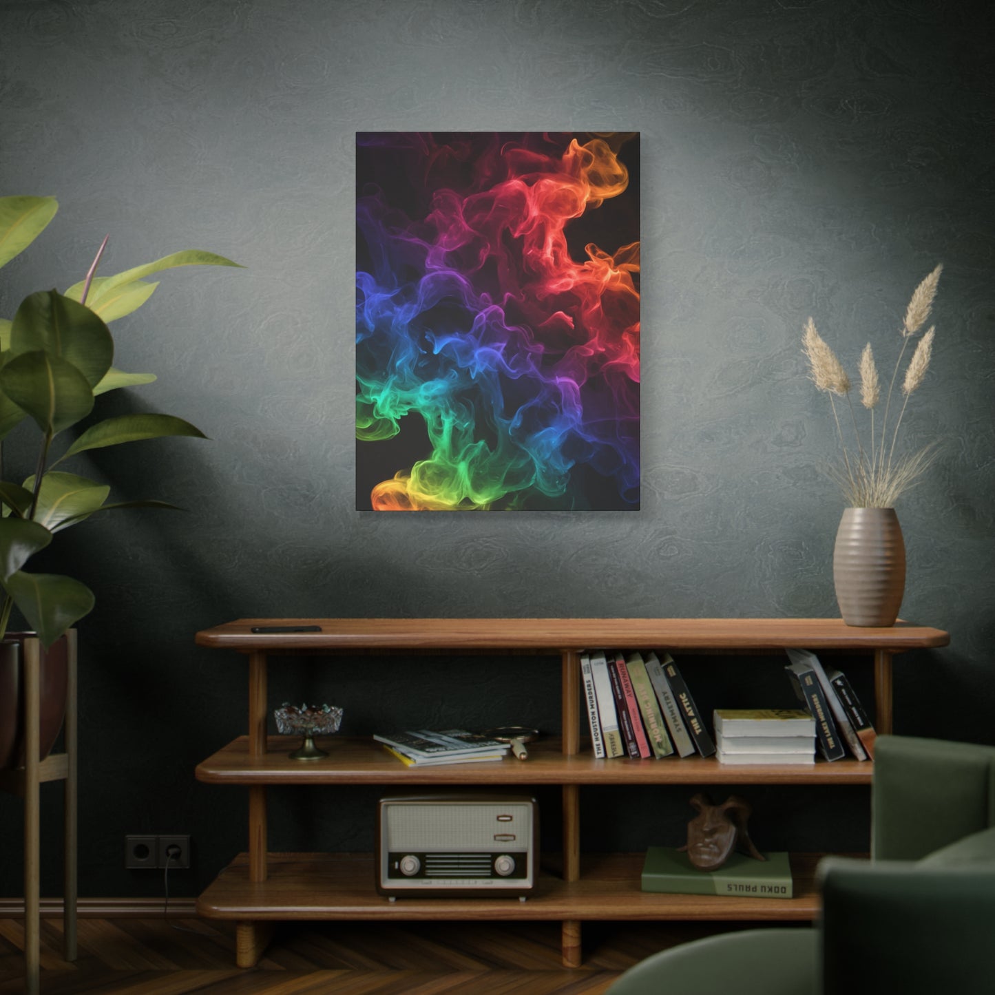 Colorful Smoke Art