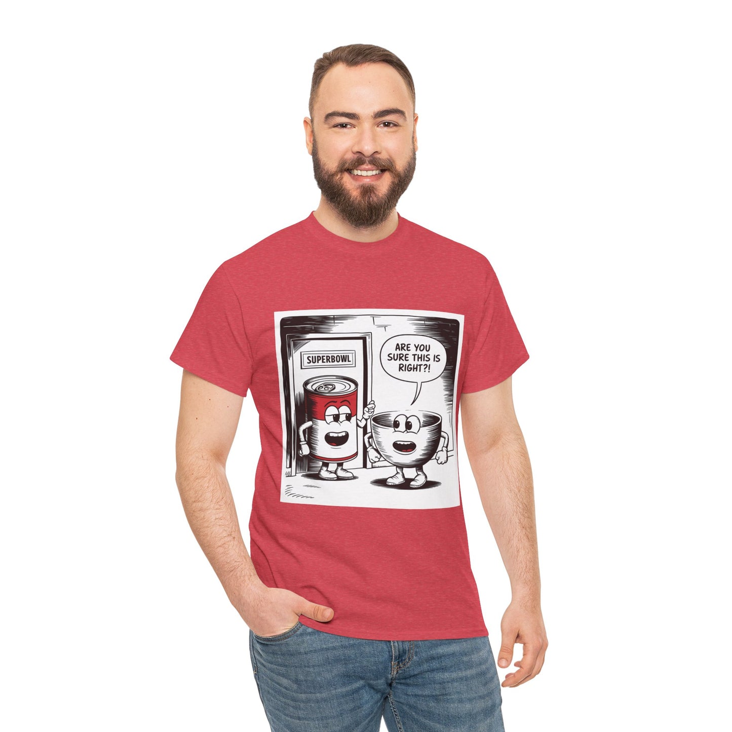 Comic Unisex Tee - Superbowl Design