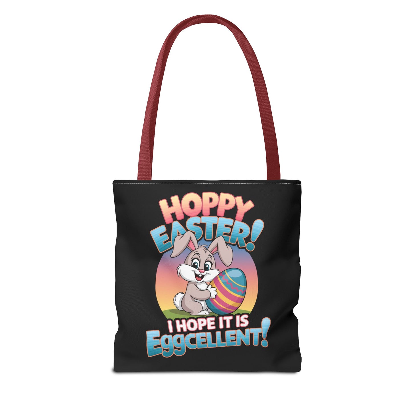 Happy Easter Tote Bag Eggcellent Bunny Design Easter Bag Easter Gift Easter Tote Accessory