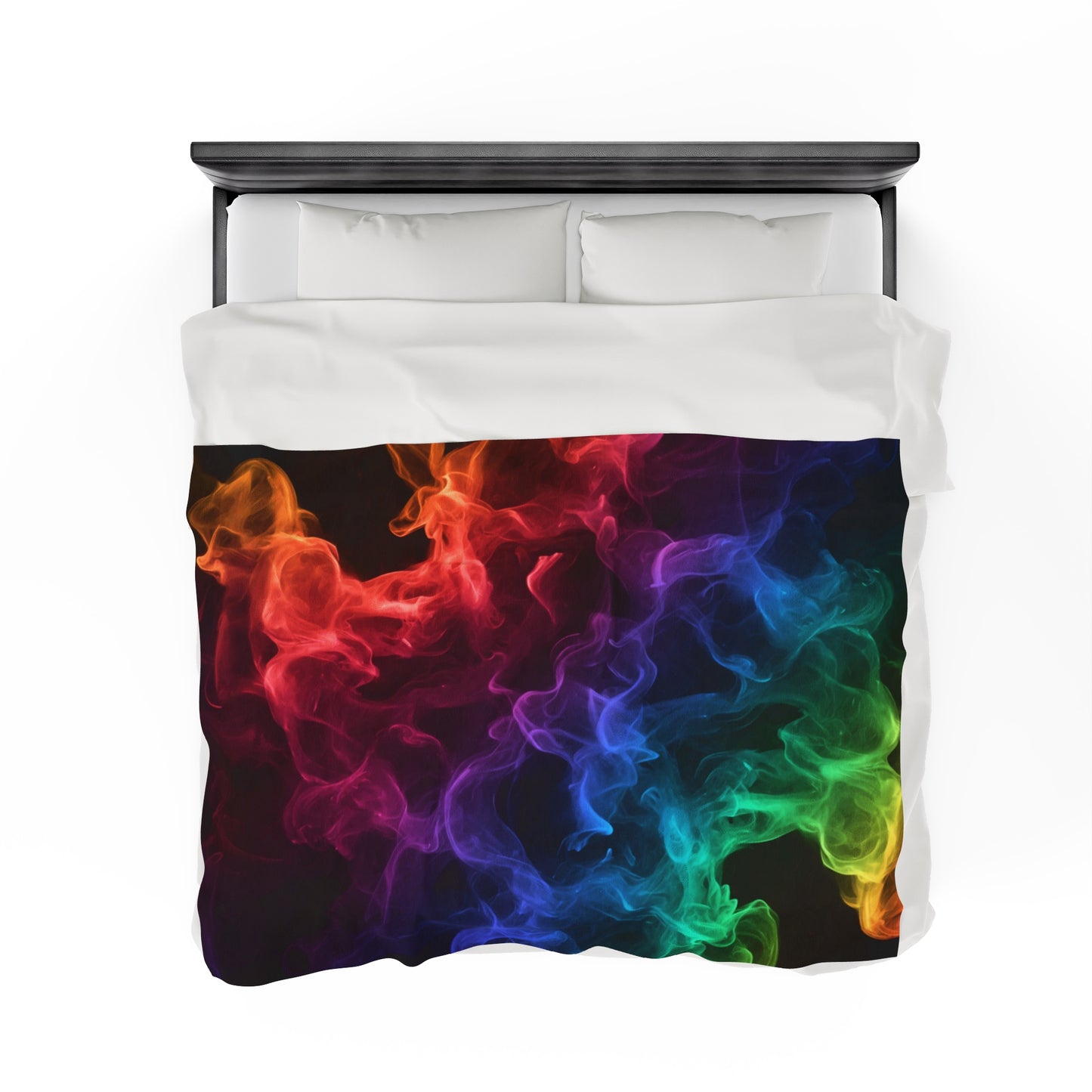Color Smoke Clash Blanket
