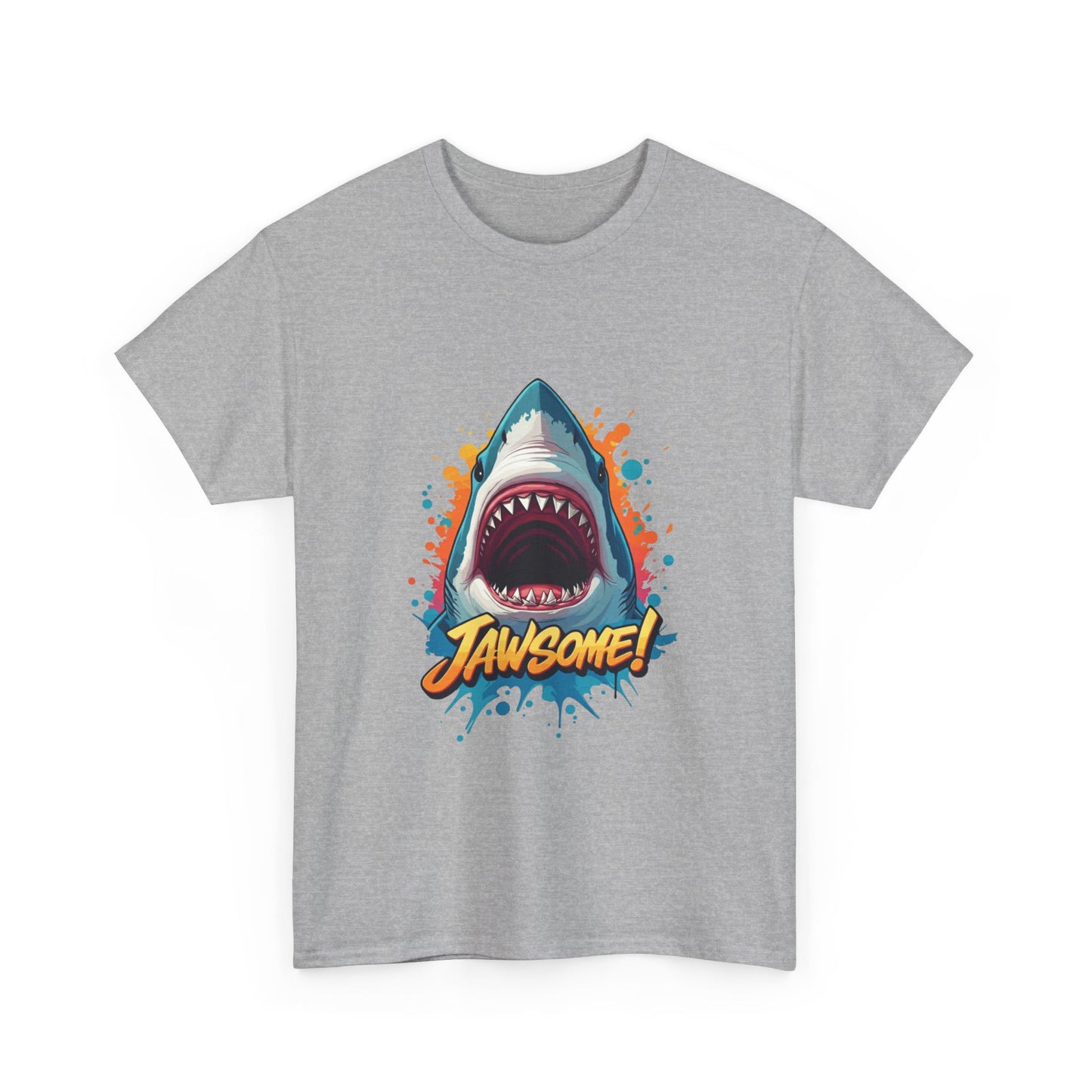 Jawsome Shark Graphic Tee | Fun Ocean Shark T-Shirt, Summer Beach Shirt, Shark Lover Gift, Trending Shark Week Apparel, Cute Marine Life Tee