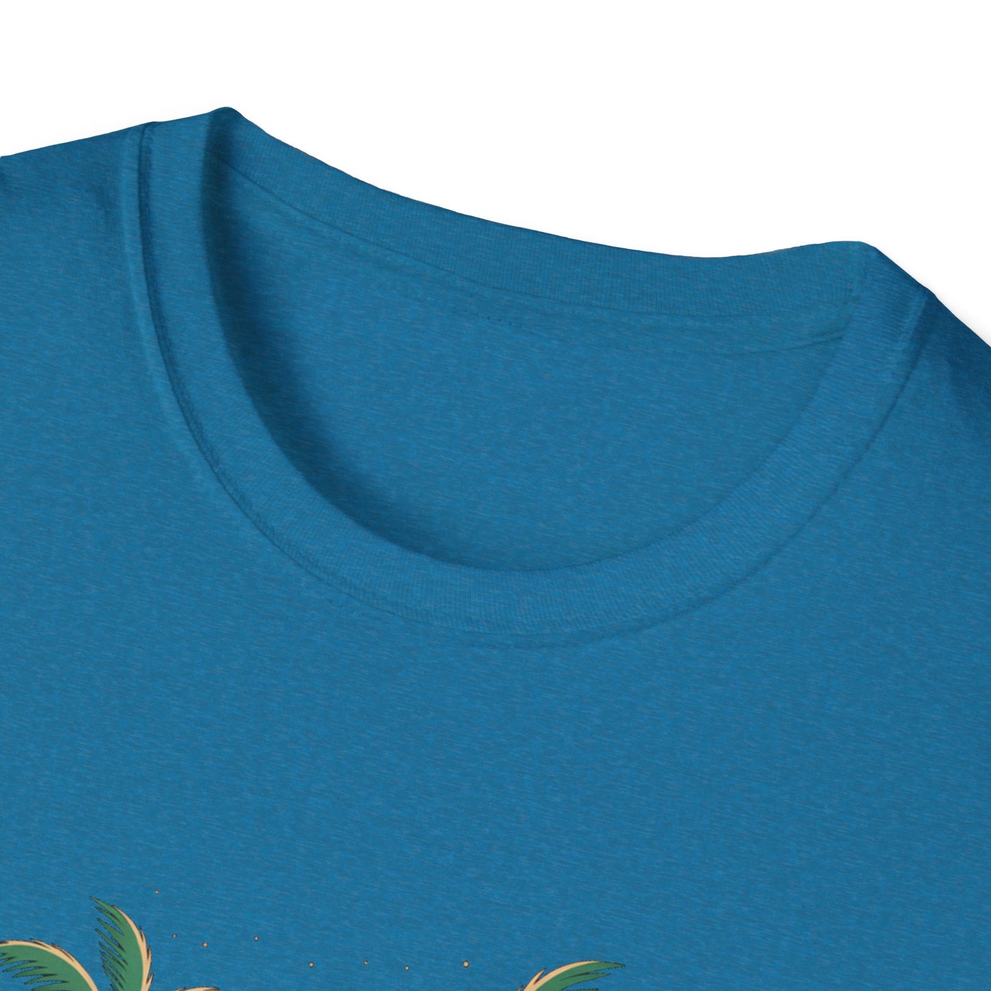 Ohana Shirt - Retro Hawaiian Sea Turtle & Palm Tree Graphic Tee - Tropical Beach Family Gift, Summer Vacation Aesthetic T-Shirt