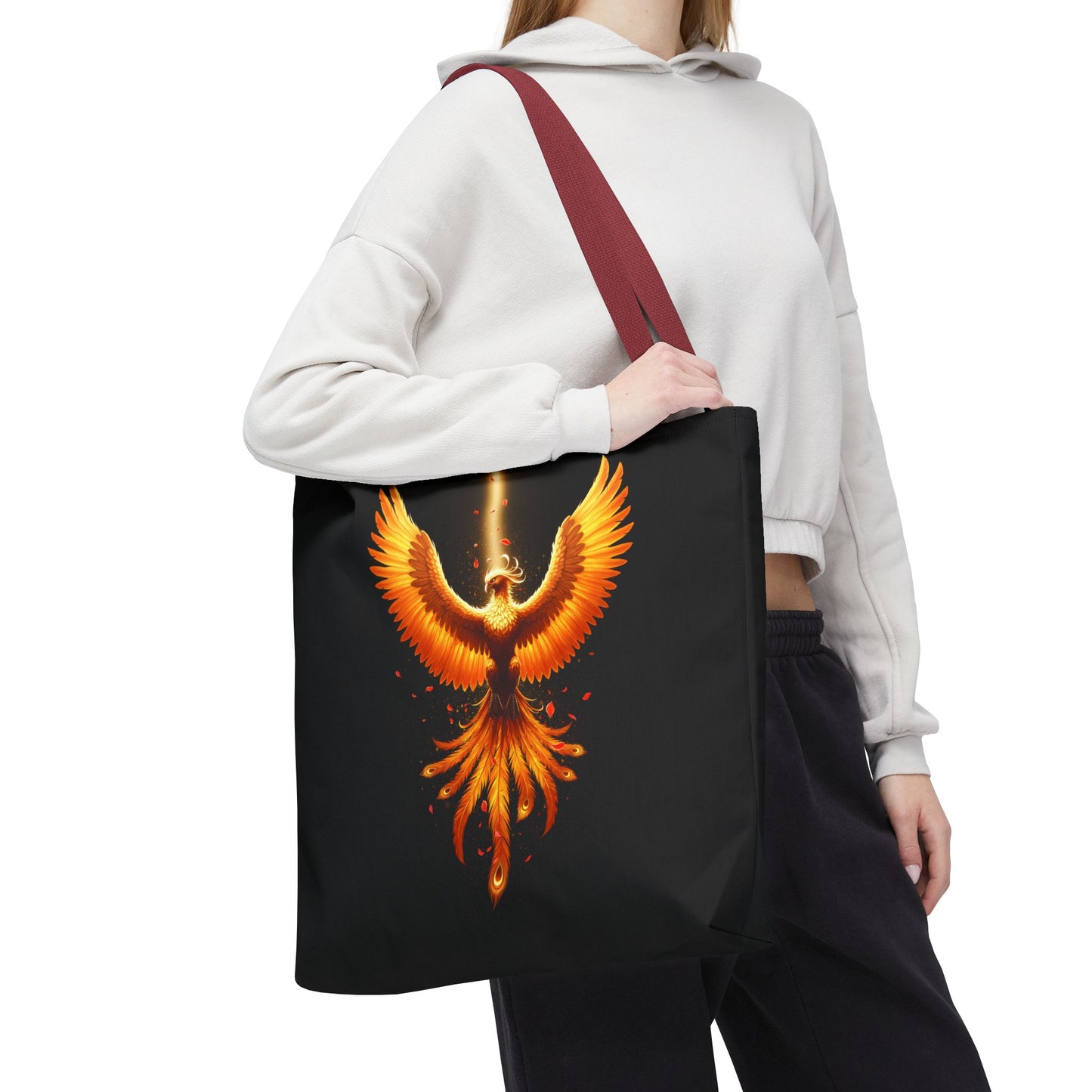 Majestic Phoenix Tote Bag - Empowerment & Inspiration Phoenix Bag Legendary Tote