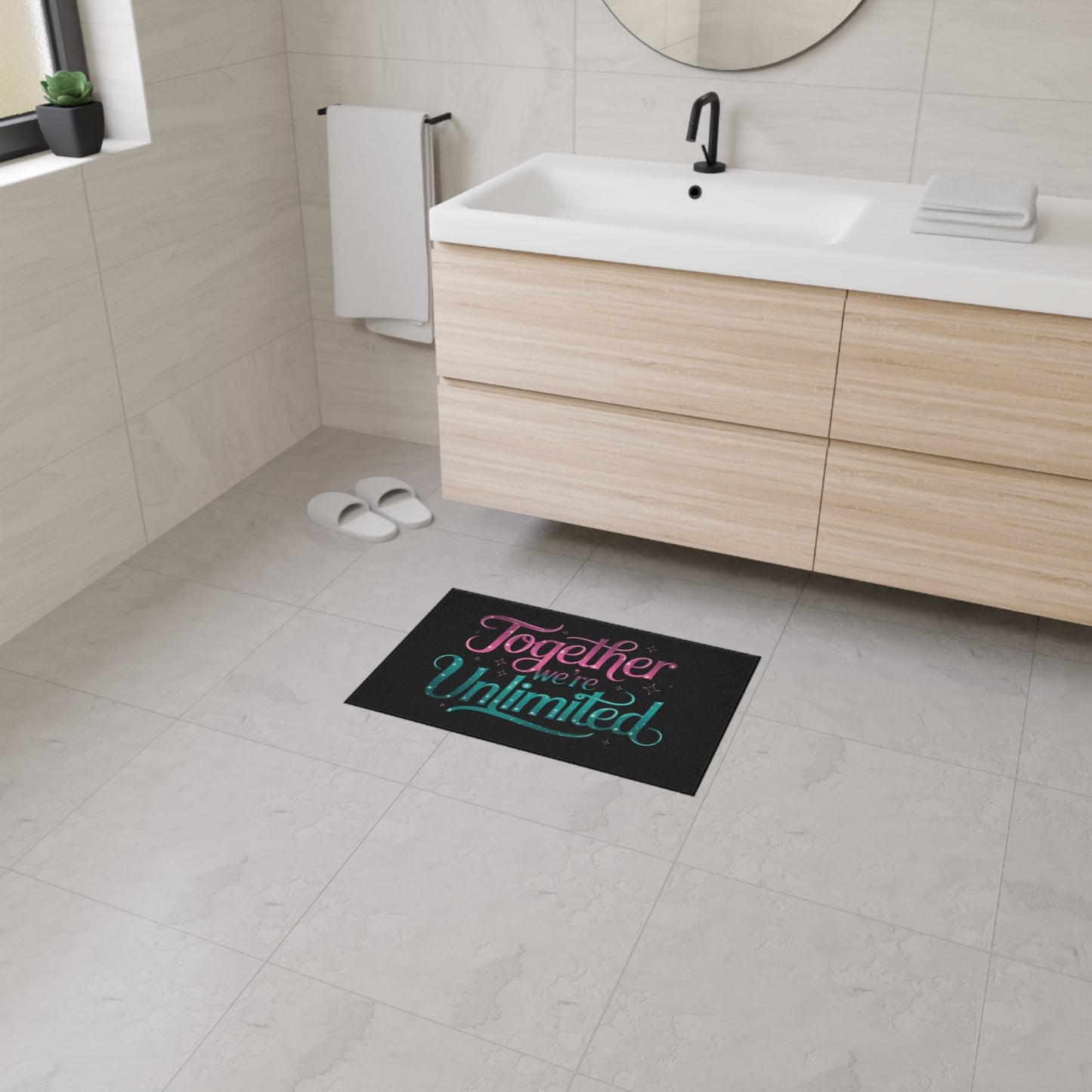 Floor Mat with Musical Quote Welcome Mat Door Mat Musical Home Decor