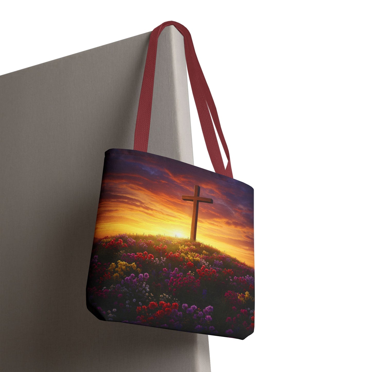 Da Vinci Cross Tote Bag Christian Bag Spiritual Tote Religious Tote Bag