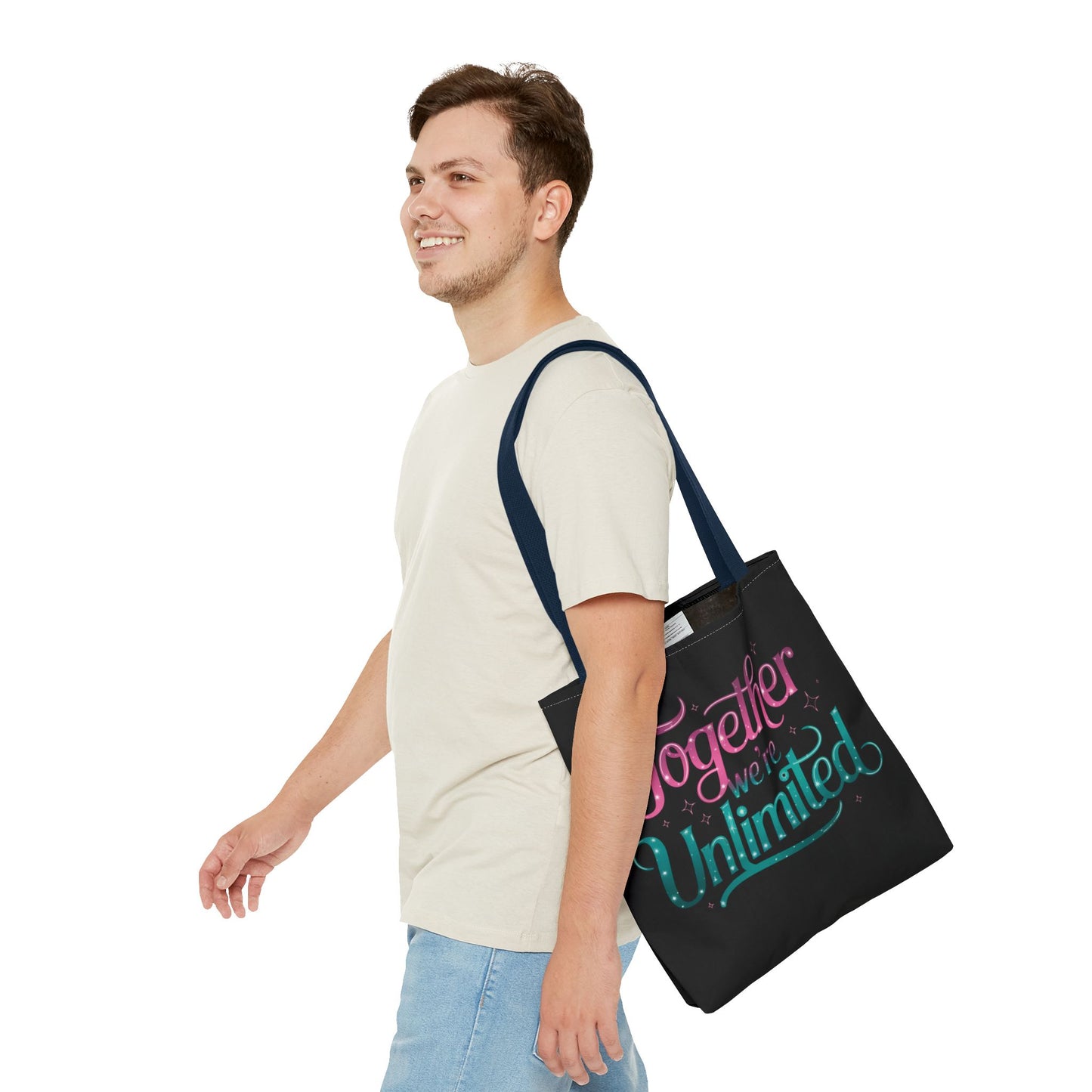 Musical Quote Tote Bag Reusable Bag Shopping Tote Everyday Bag