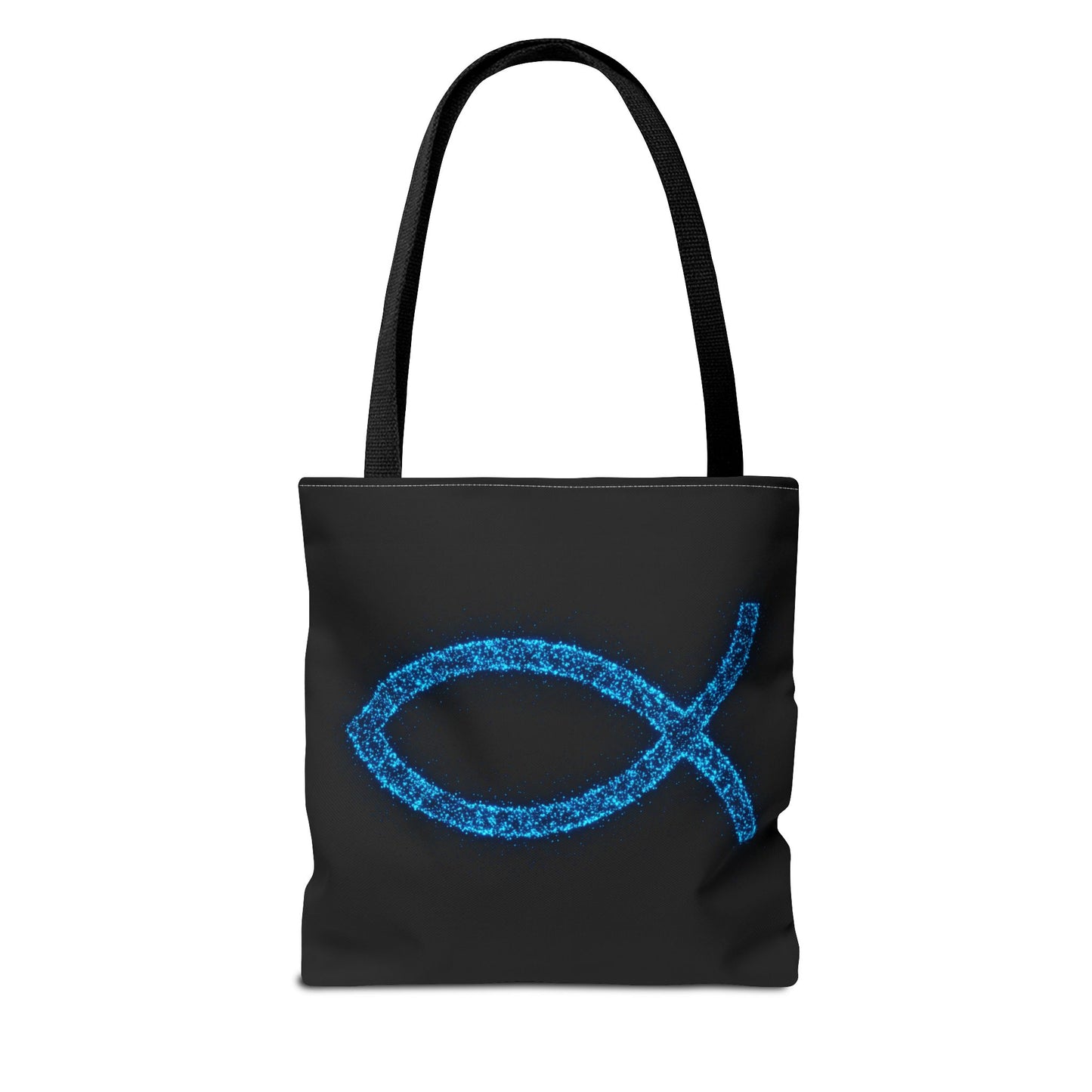 Sparkling Fish Symbol Tote Bag - Inspirational Vibes