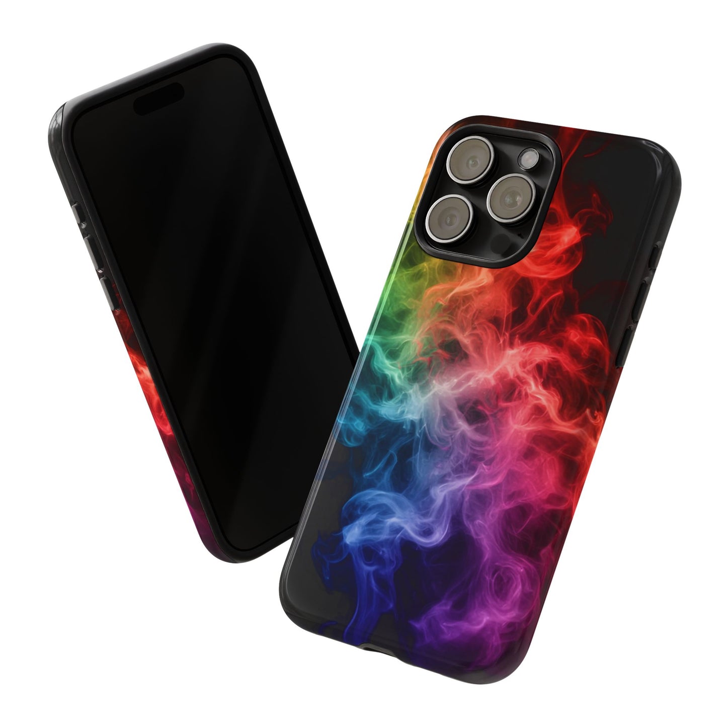 iPhone Case - Colorful Smoke Design
