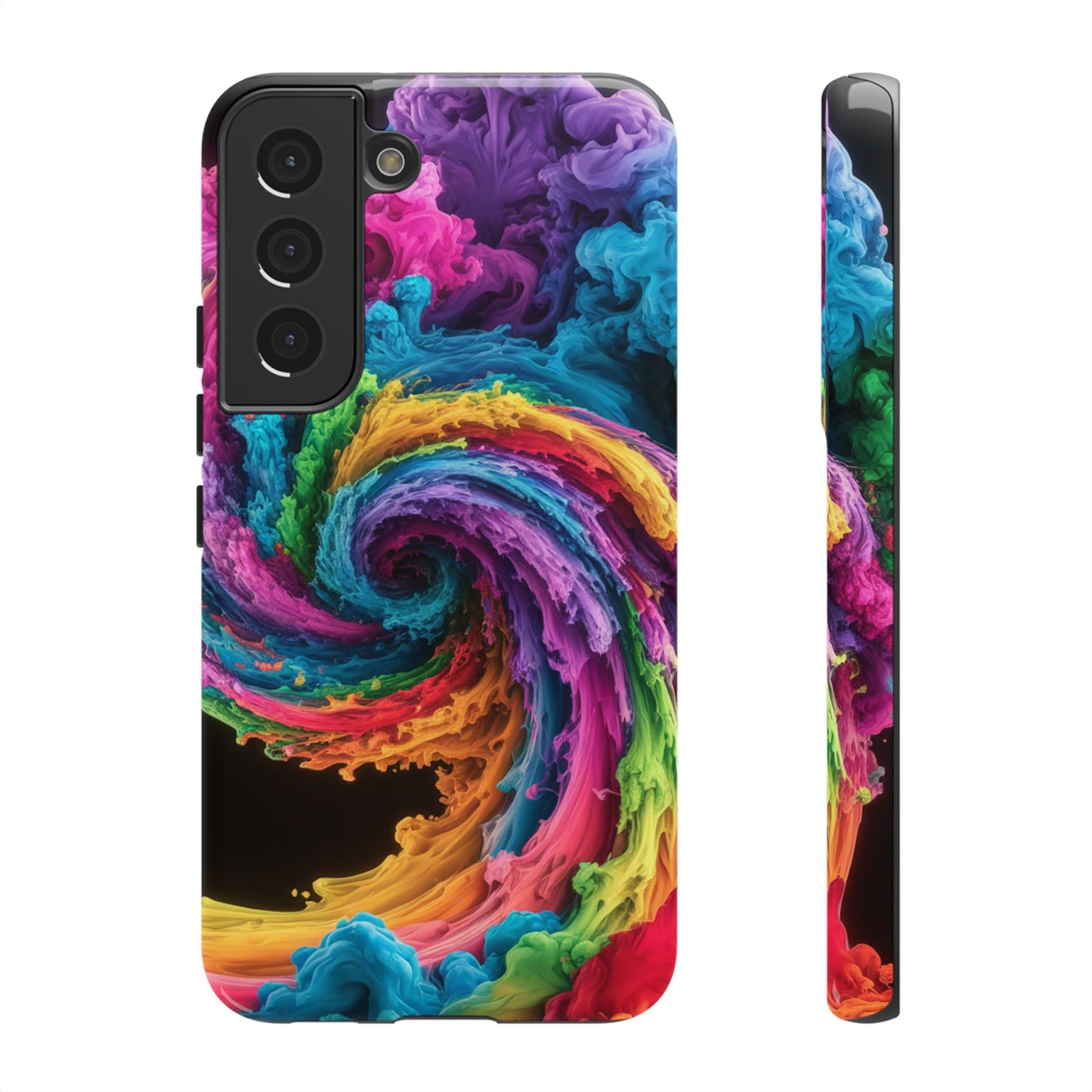 Phone Case - Colorful Swirl Design for Samsung Galaxy