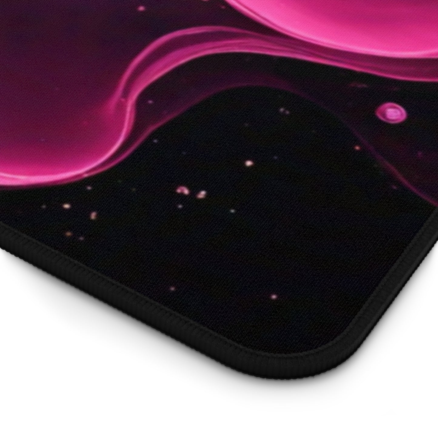 Elegant Pink Wave Desk Mat - Stylish Office Decor for Home & Workspaces