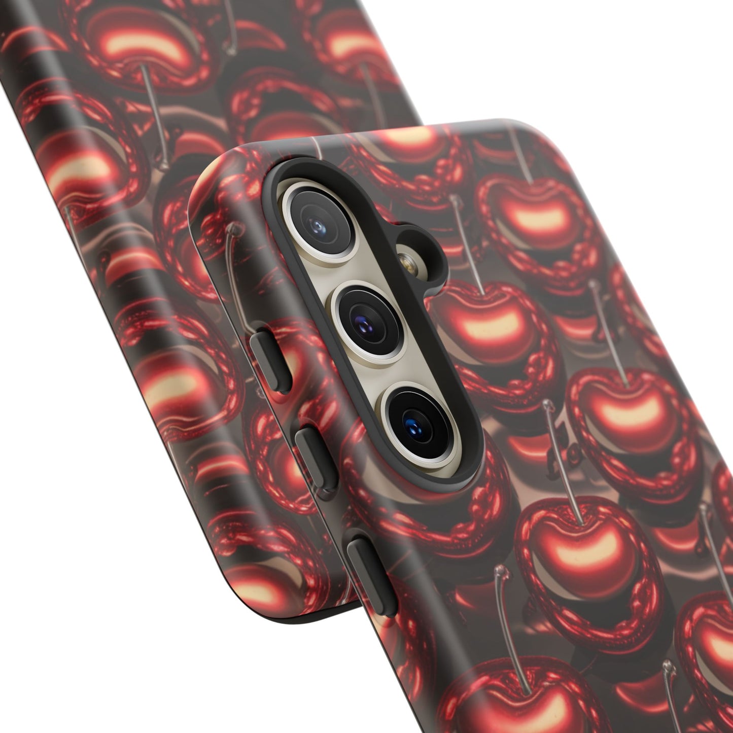 Phone Case - Shiny Cherries Design for Samsung Galaxy