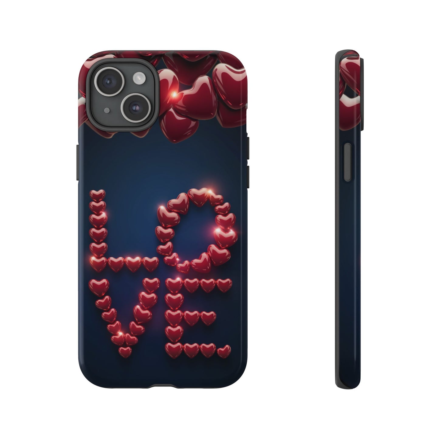 iPhone Case - Love Hearts Design