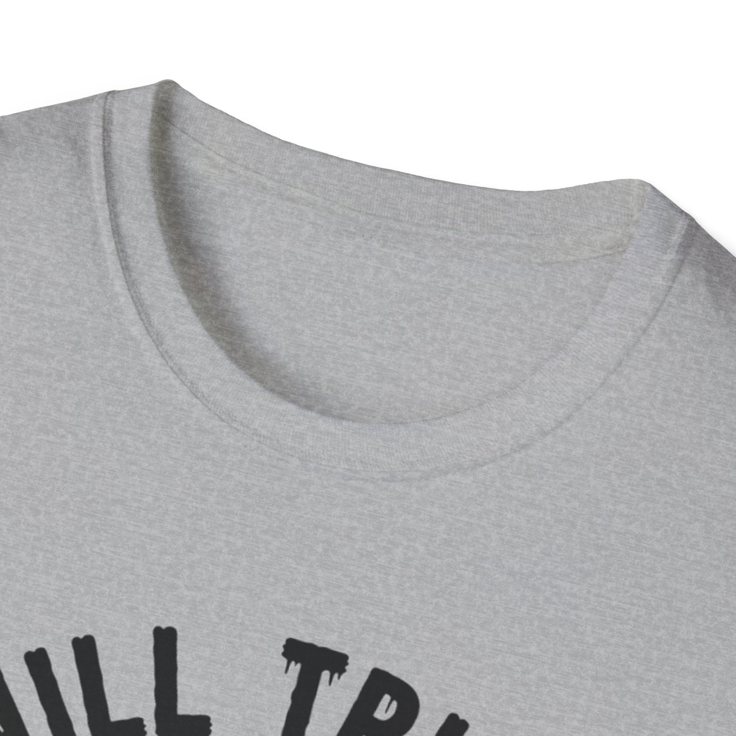Will Trick for Treat Ghost Dog Halloween T-Shirt | Funny Spooky Dog Tee | Trick or Treat Pup Graphic Tee | Cute Fall Gift for Dog Lovers
